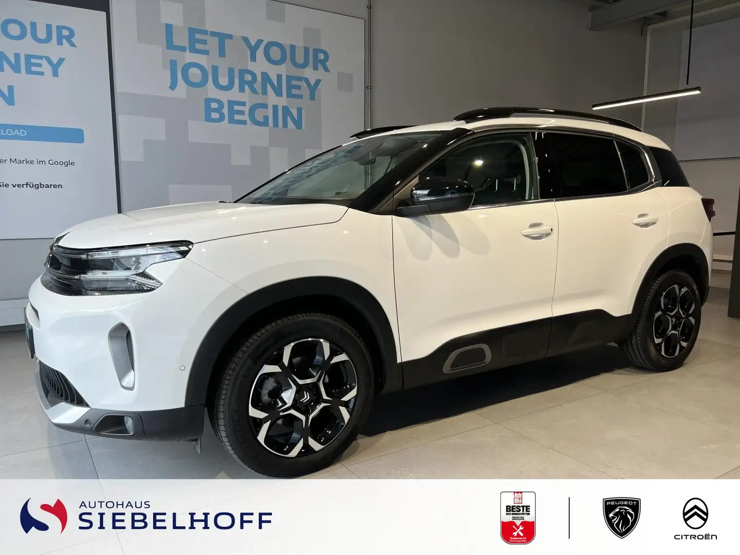 Citroen C5 Aircross Shine PureTech 130 EAT8 Weiß - 1