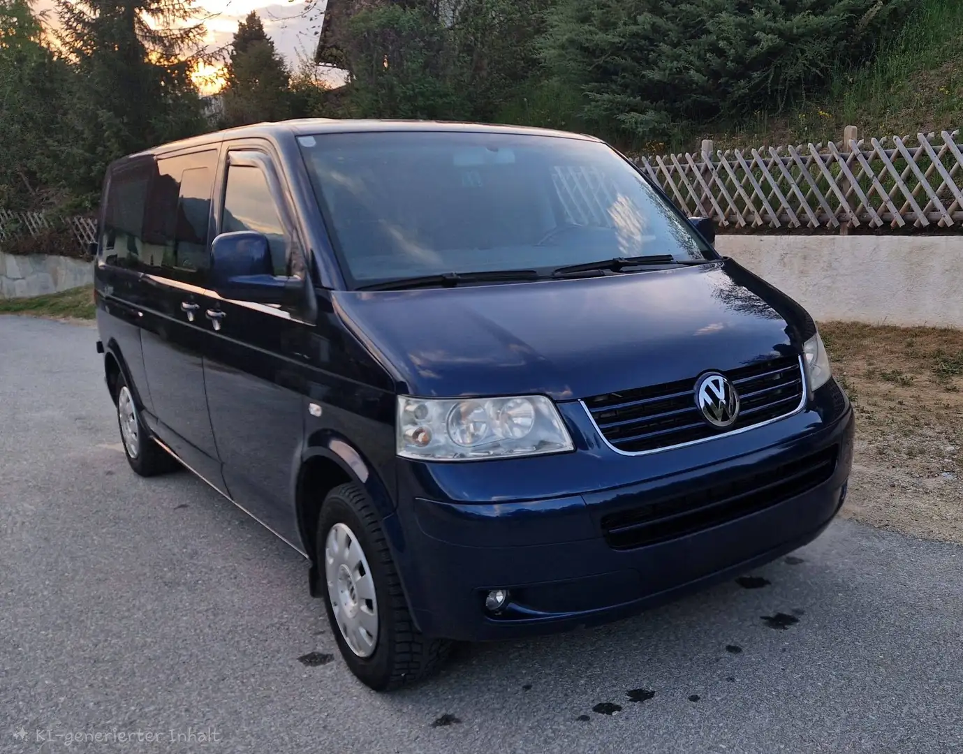 Volkswagen T5 Caravelle Caravelle 2,5 TDI 4motion Blau - 1