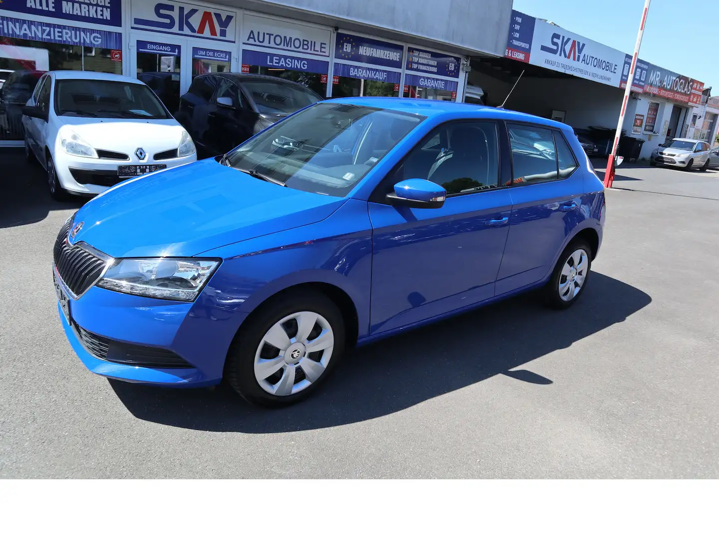 Skoda Fabia Cool Plus 1hd Klima SHZ Scheckheftgepflegt Bleu - 2