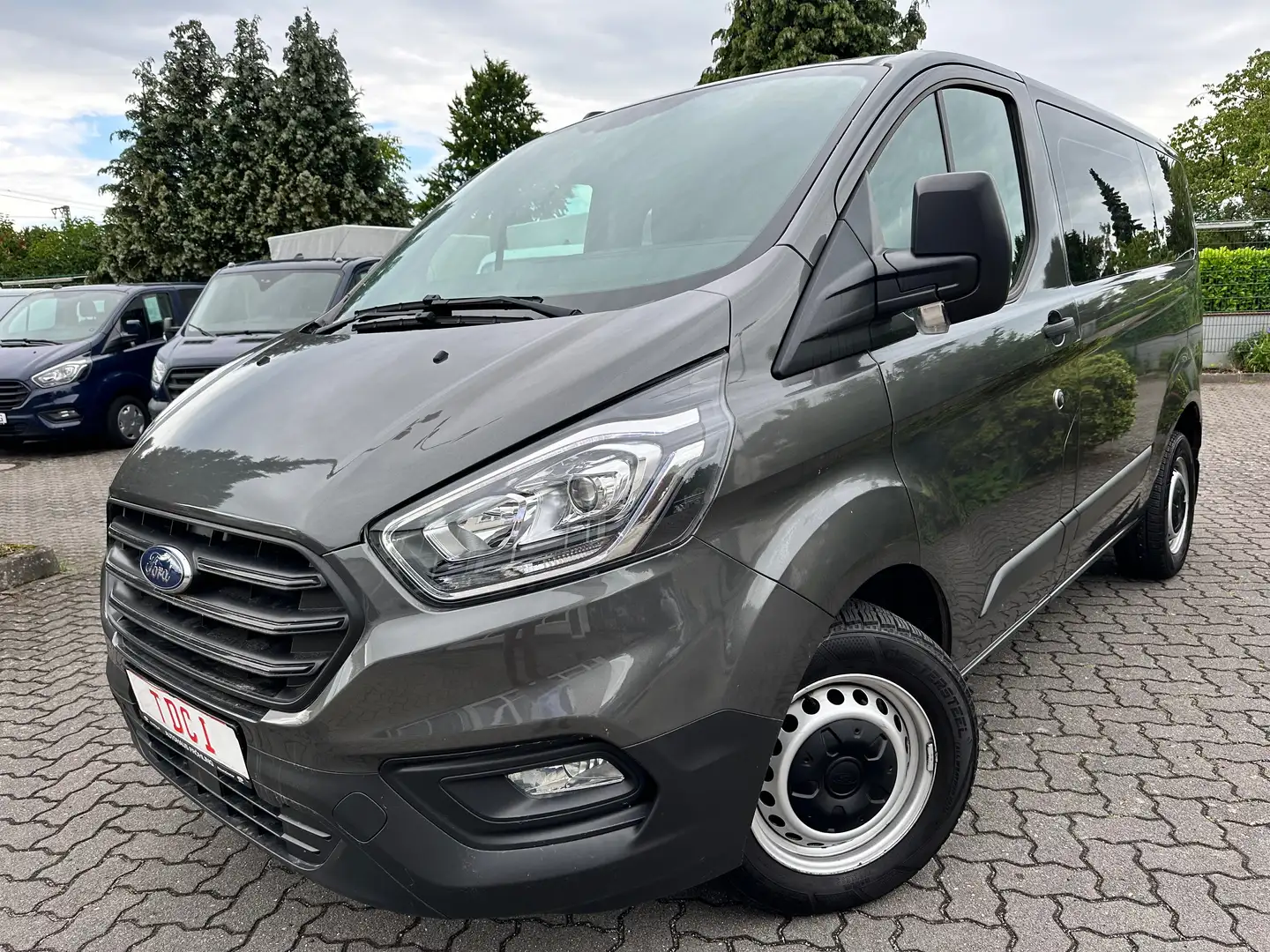 Ford Transit Custom 320 L1 AHK, St.Hzg. Doppelklima Grijs - 1
