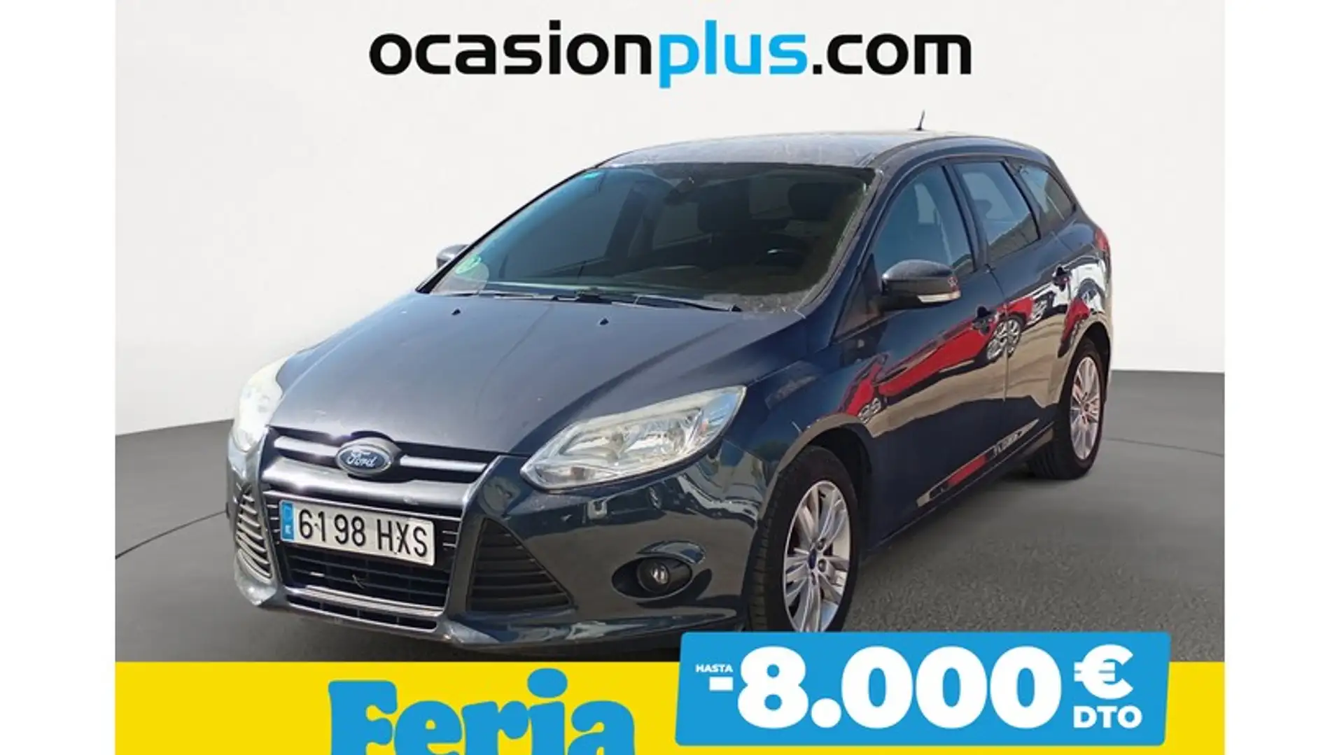 Ford Focus Sb. 1.6 TI-VCT Trend+ (flotas) Blauw - 1
