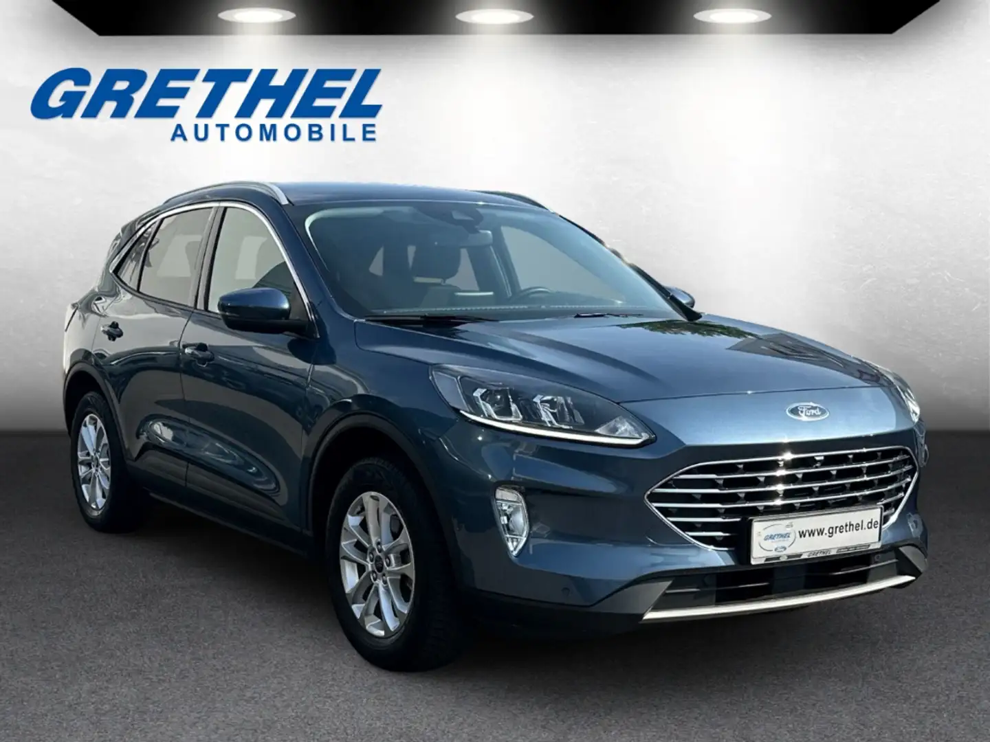 Ford Kuga Plug-In Hybrid Titanium 2.5 Duratec -PHEV EU6d AHK Blau - 1