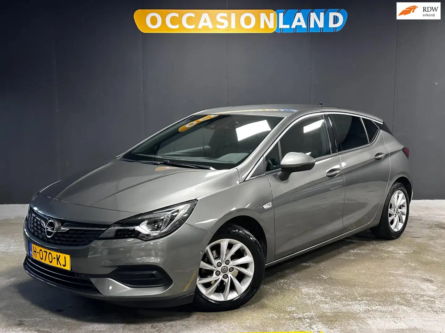 Opel Astra 1.2 Elegance|TREKHAAK|LED|KEYLESS|DODEHOEK|CRUISE| Grau - 1