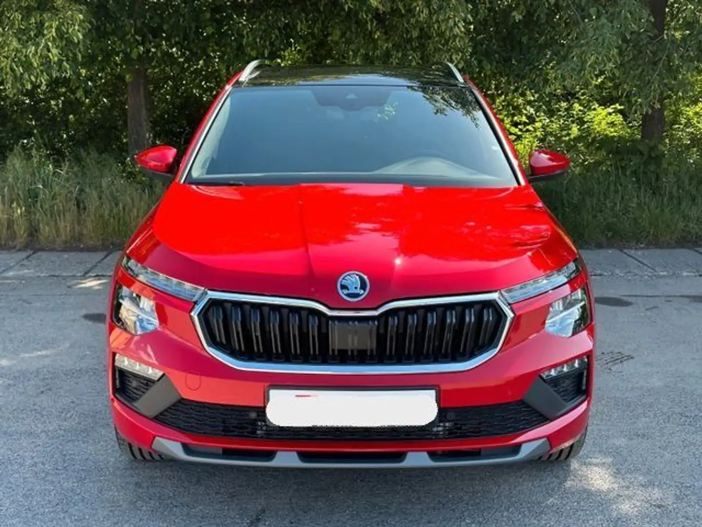 Skoda Kamiq 1.5 TSI ACT DSG Edition Navi AHK SHZ LED Rouge - 2