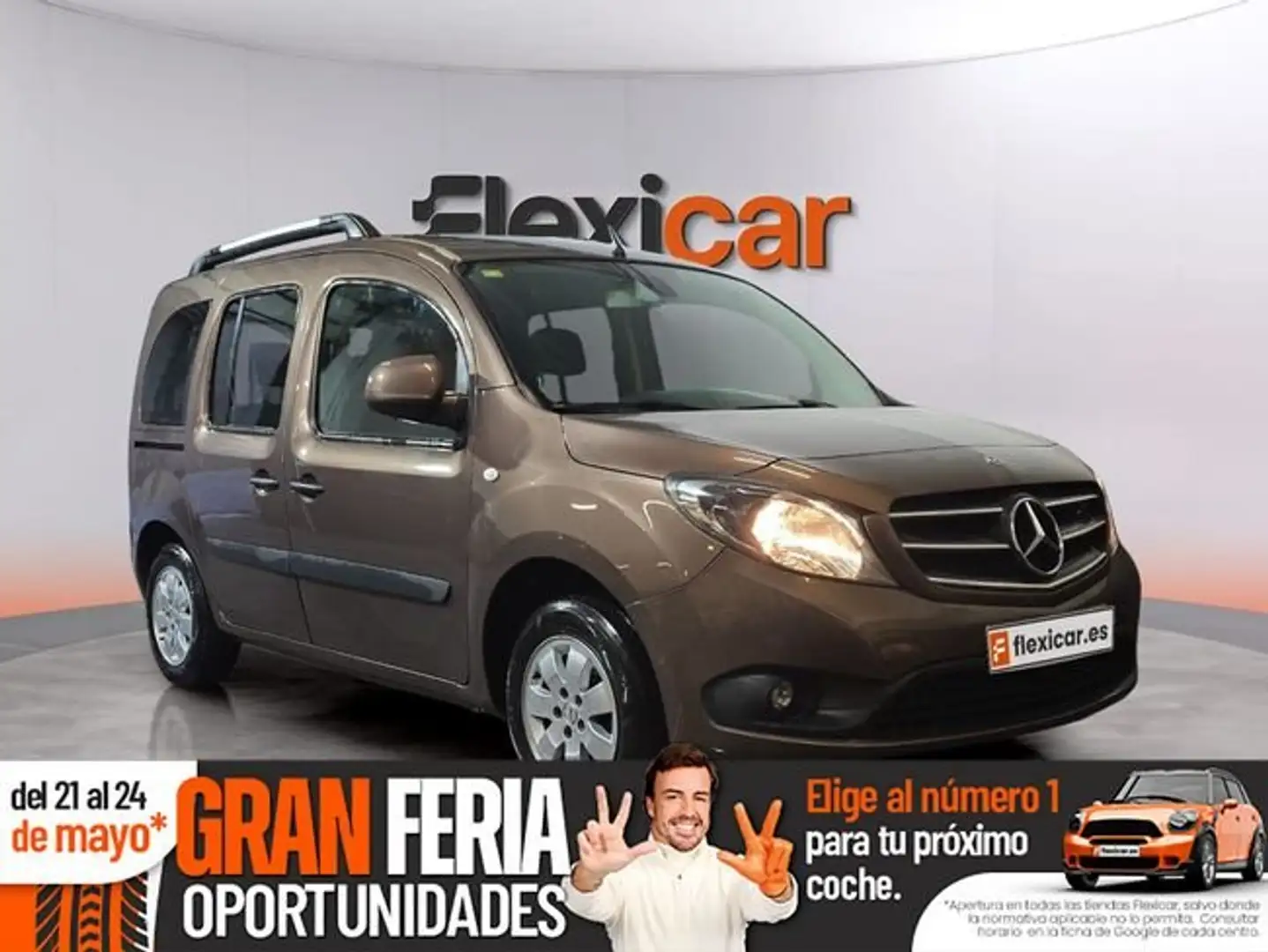 Mercedes-Benz Citan 108 CDI Tourer Pure Largo Marrón - 1