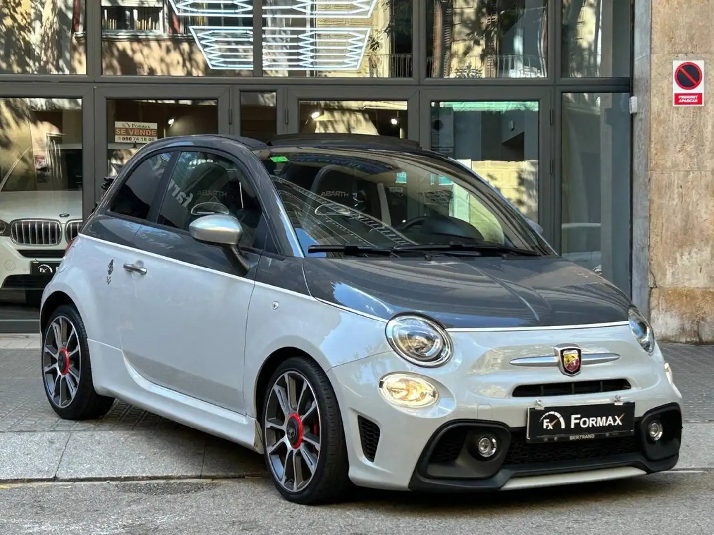 Abarth 595C Turismo 1.4 16v T-Jet 121kW E6D Gris - 2