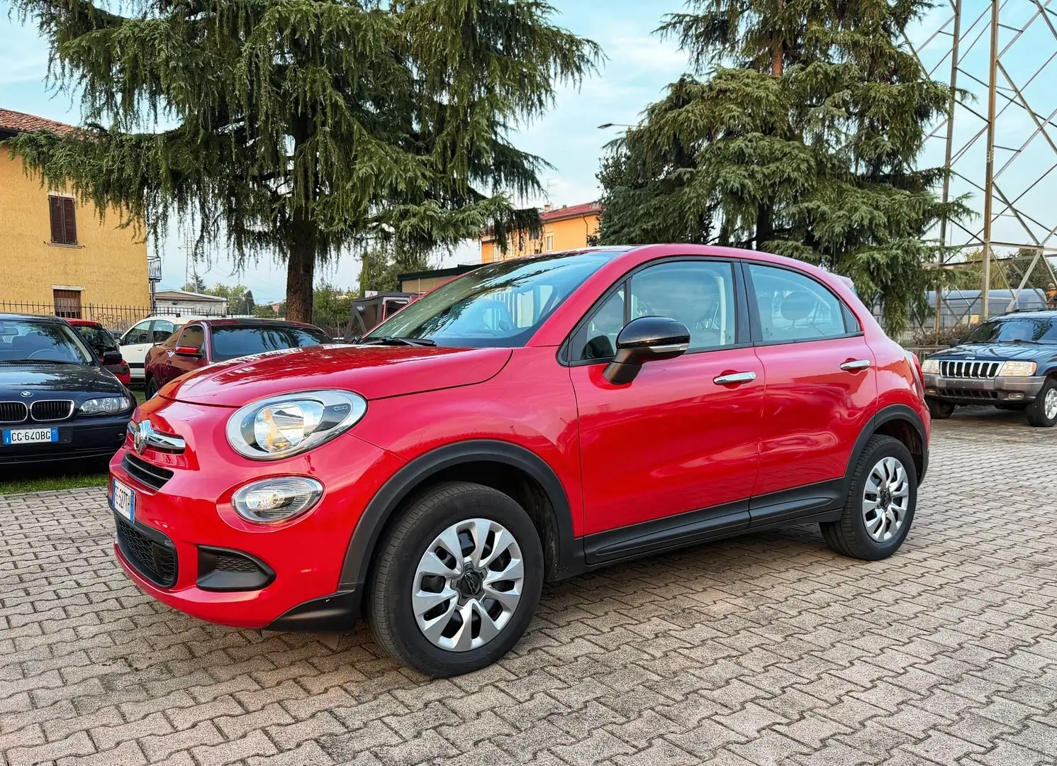 Fiat 500X 500X 1.6 E-Torq 110 CV OK NEOPATENTATI Rosso - 1