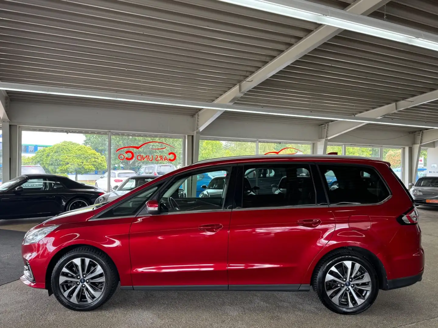 Ford Galaxy 2.0 TDCi ATG 7Sitz *SHZ*PAN*NAV*ACC*PDC* Rouge - 2