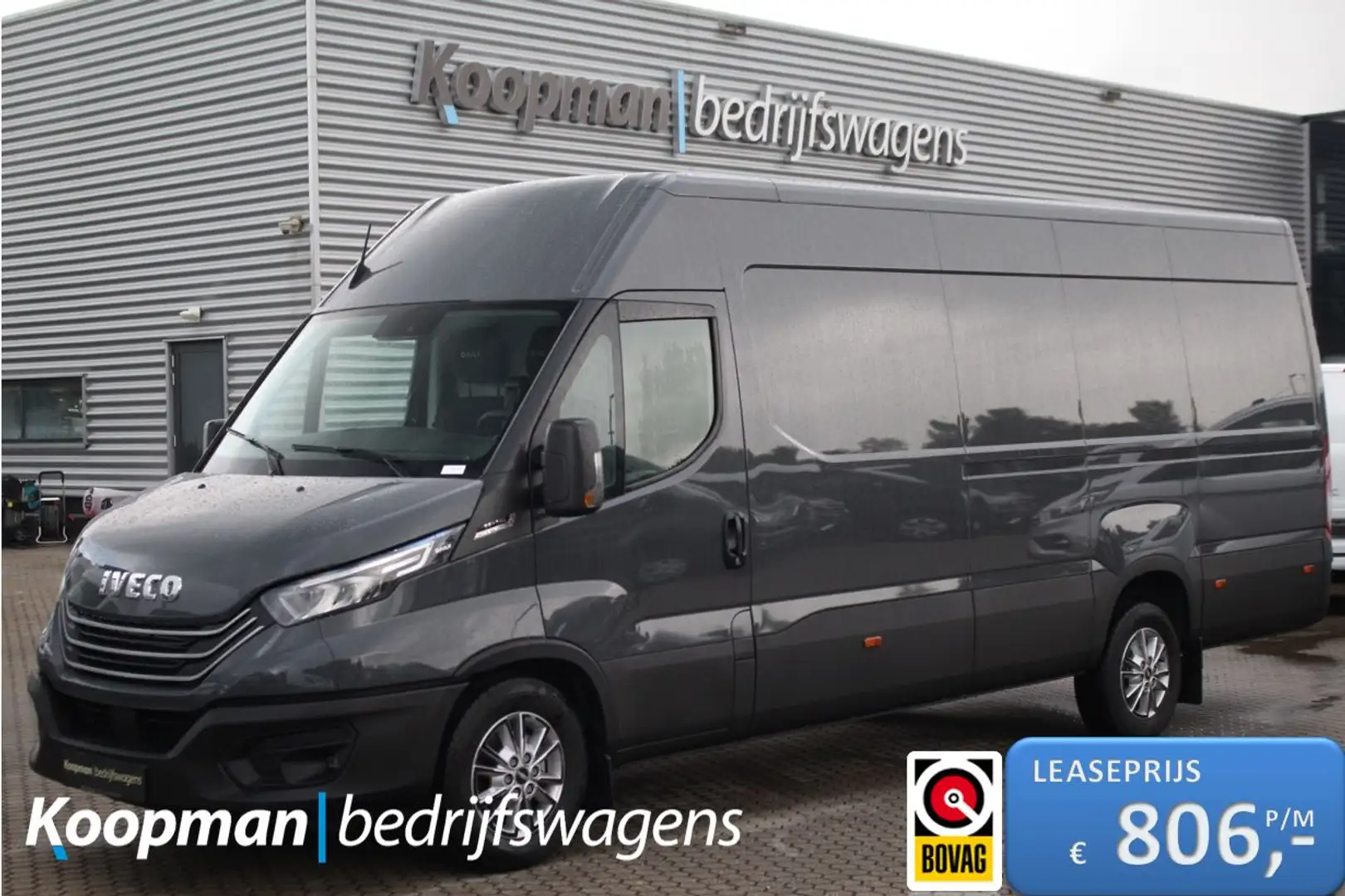 Iveco Daily 35S18A8 3.0 180pk L4H2 Automaat | Adap. Cruise | 3 Szürke - 1