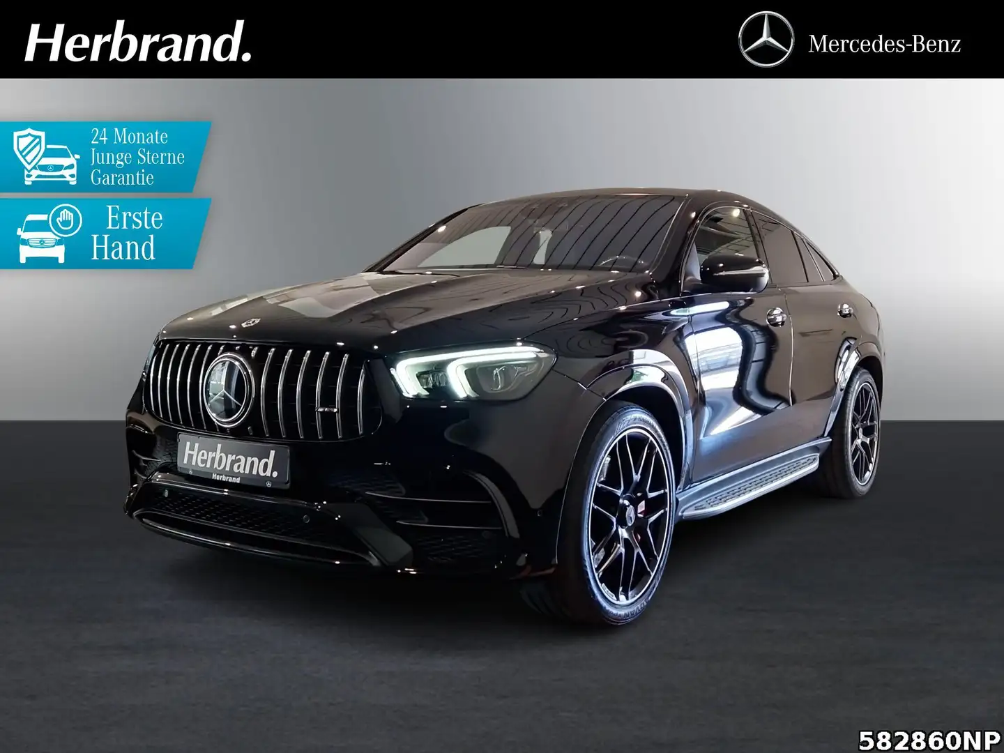 Mercedes-Benz GLE 63 AMG S 4M+ Coupé Night Panorama  Burmester Noir - 1