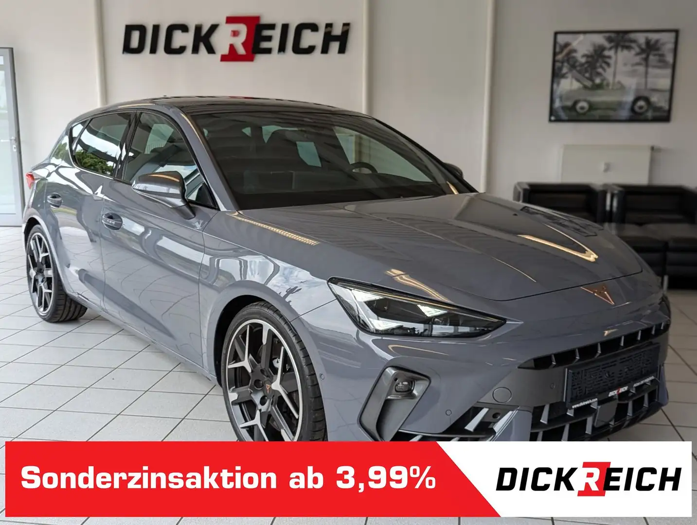 CUPRA Leon 2.0TSI VZ Matrix Pano Sennheiser Kamera 19" Gris - 1