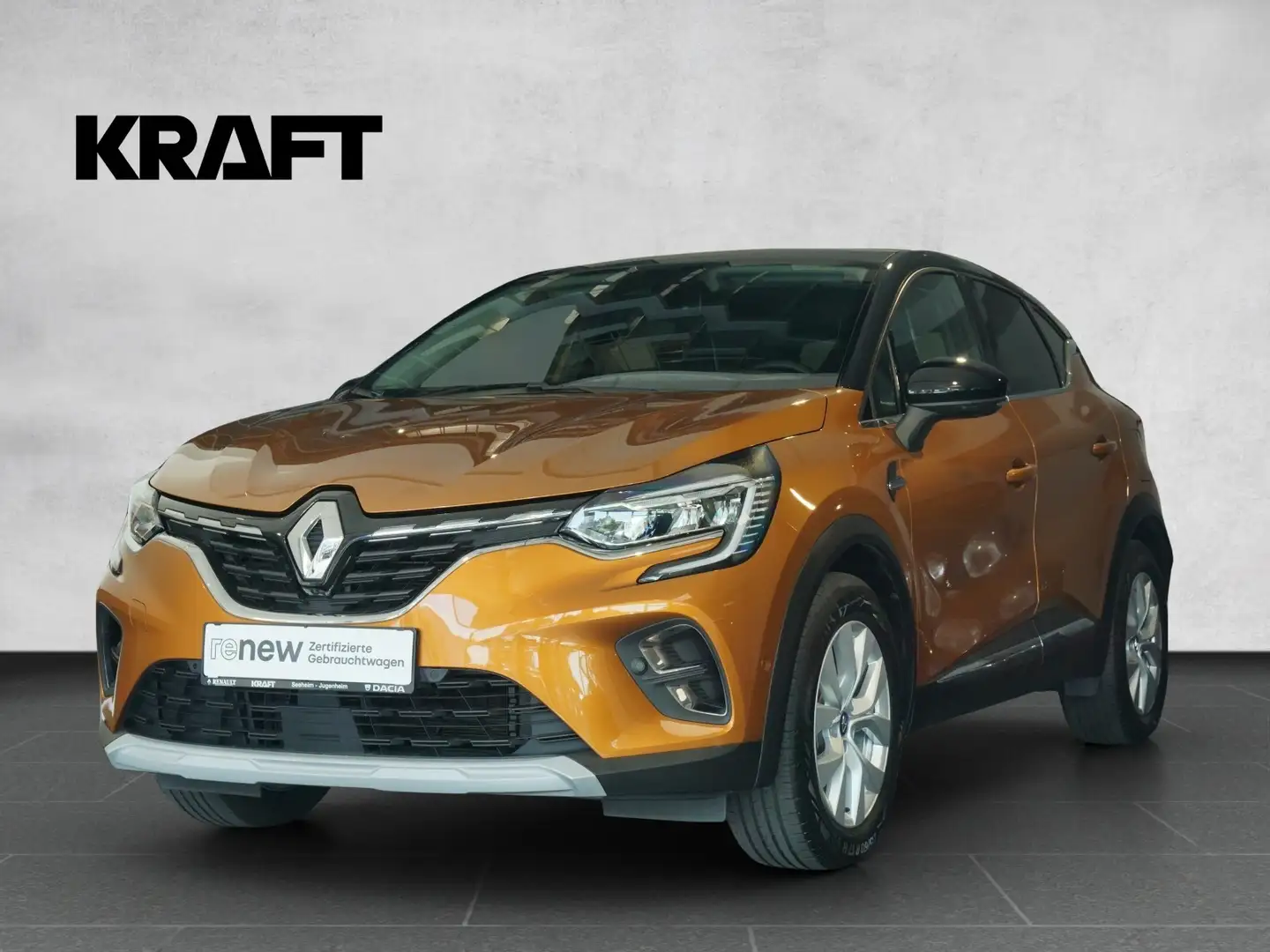 Renault Captur II 1.6 E-TECH Plug-in 160 Intens Oranje - 1