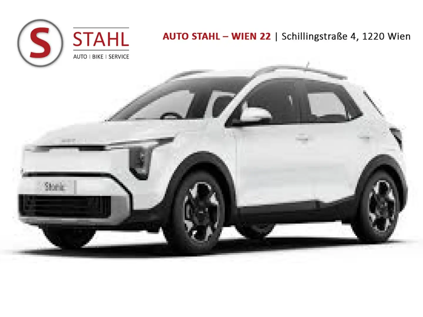 Kia Stonic 1,0 TGDI GPF ISG Titan/MT6/100/MY26| AUTO STAHL... Weiß - 1