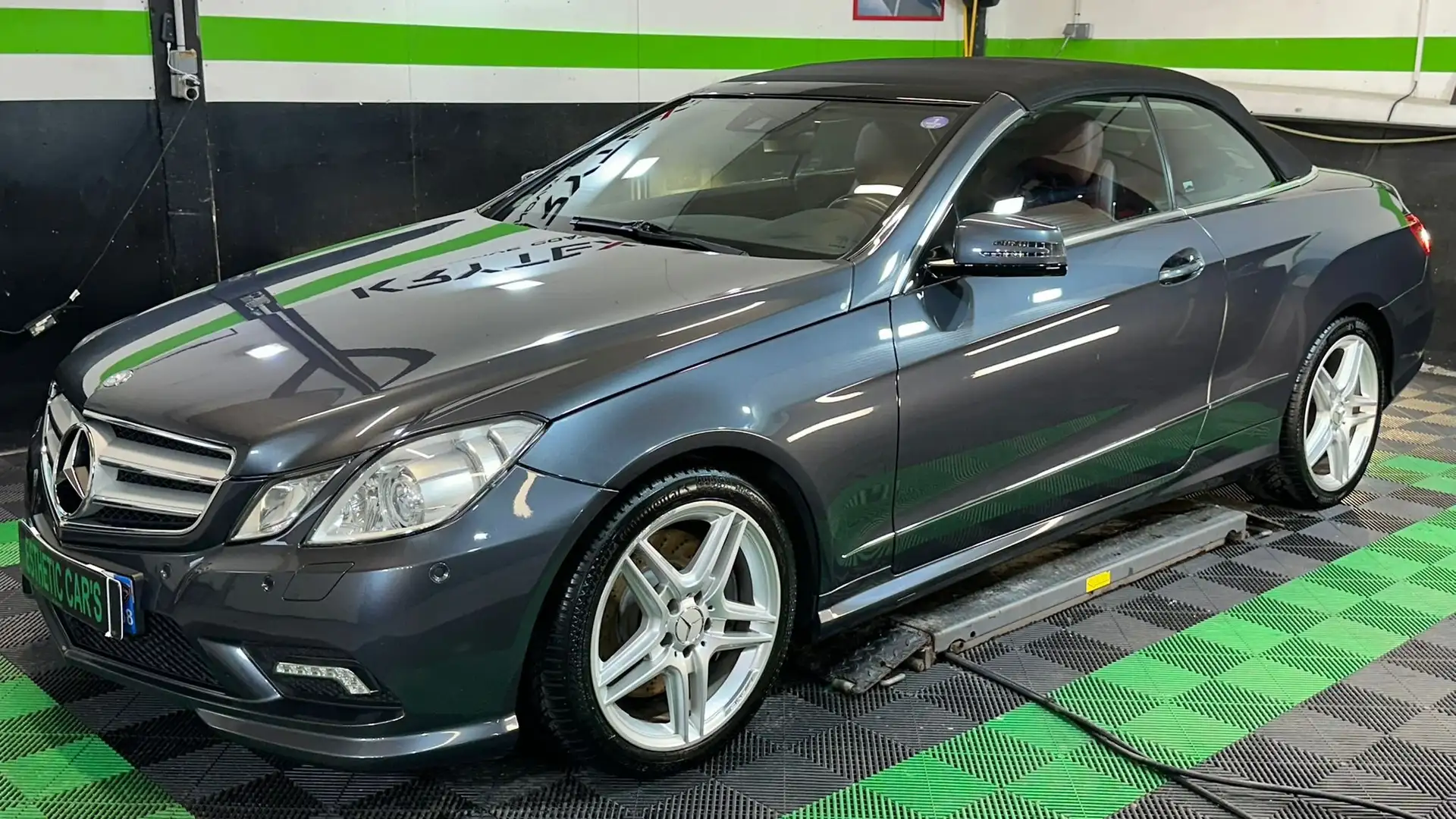 Mercedes-Benz E 500 Classe E Cabriolet 500 Executive A Gris - 2