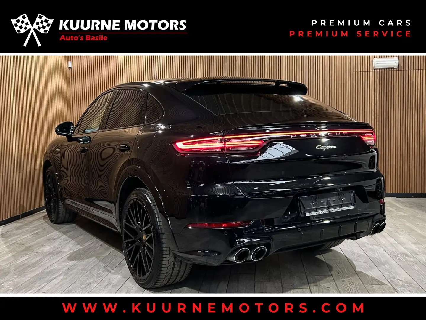 Porsche Cayenne E-Hybrid Coupé SportDesign Alu22"/Pano/Chrono/Cam360 *1j garantie* Schwarz - 2