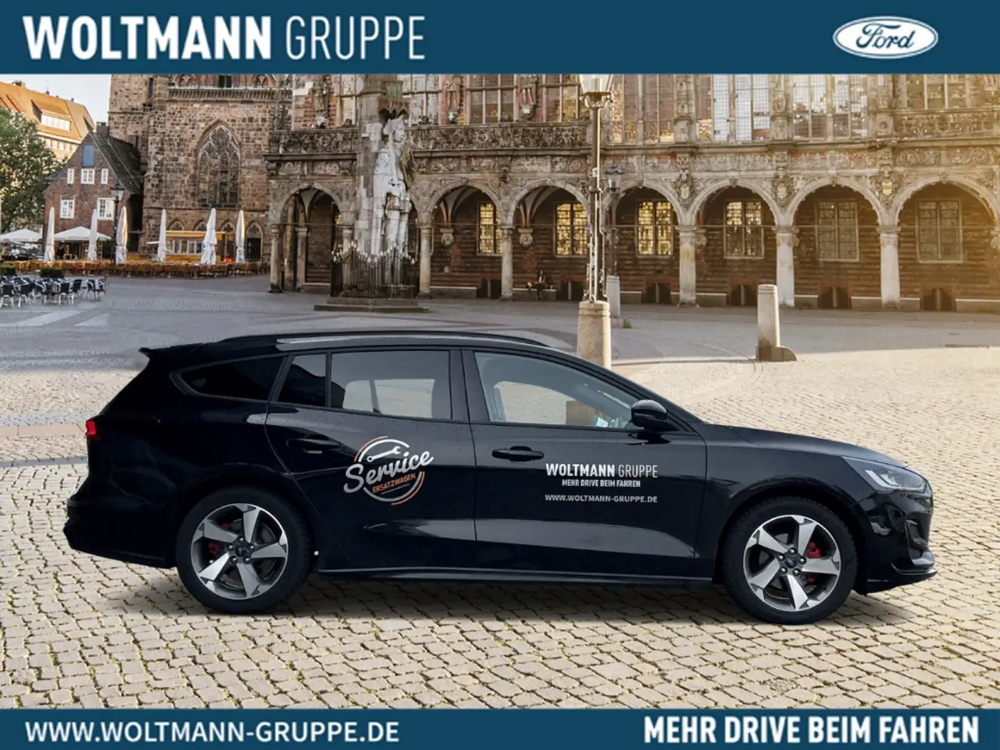 Ford Focus Turnier ST-Line 1.0 EcoBoost Mild-Hybrid Zwart - 2
