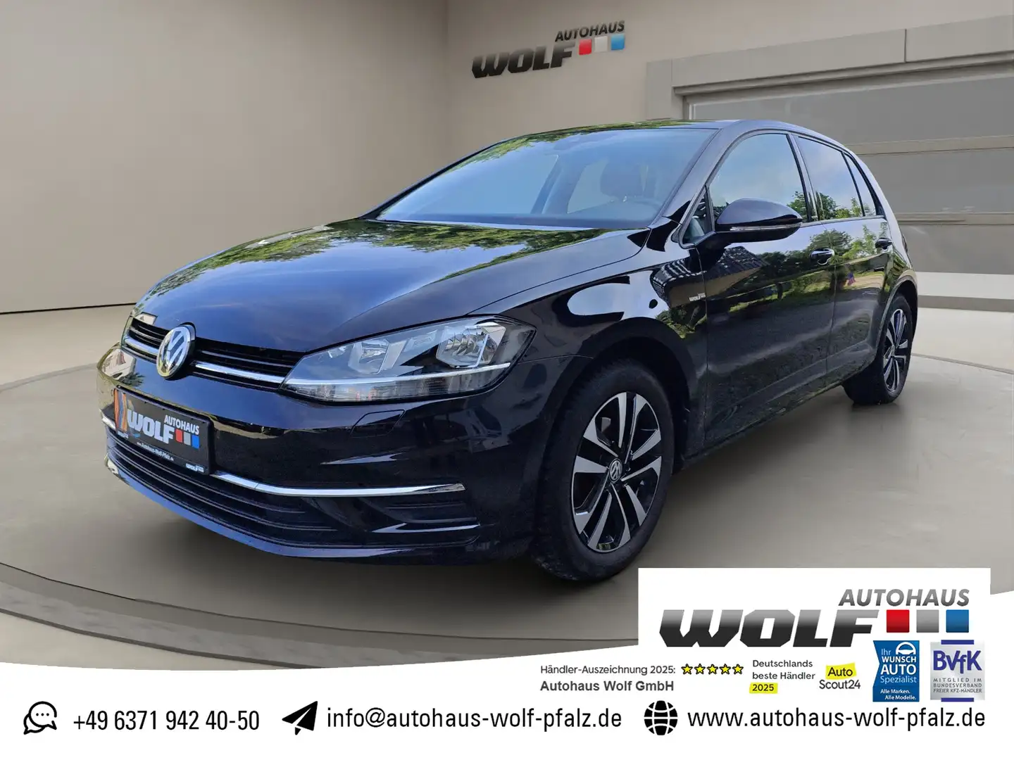 Volkswagen Golf 1.0 TSI IQ.DRIVE ACC~Blind Spot~Light Assist~Park Noir - 1