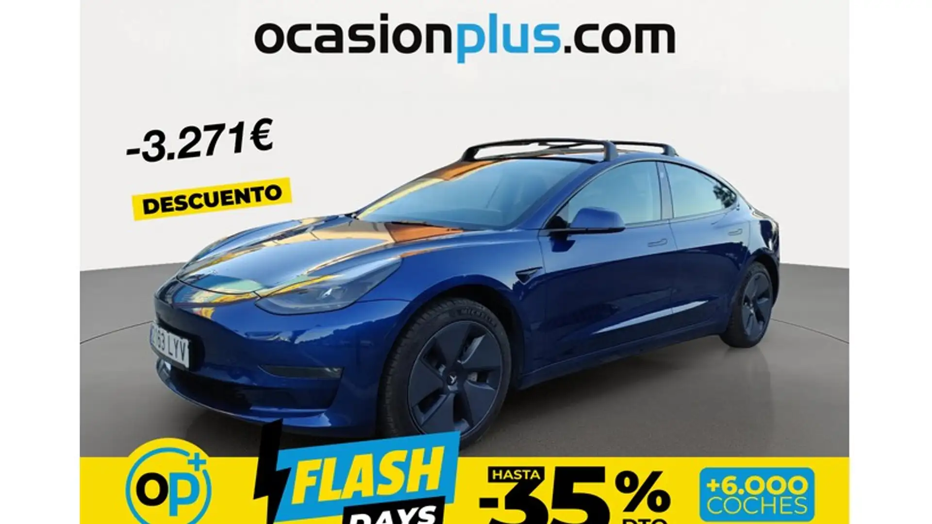 Tesla Model 3 Long-Range Dual Motor AWD Azul - 1