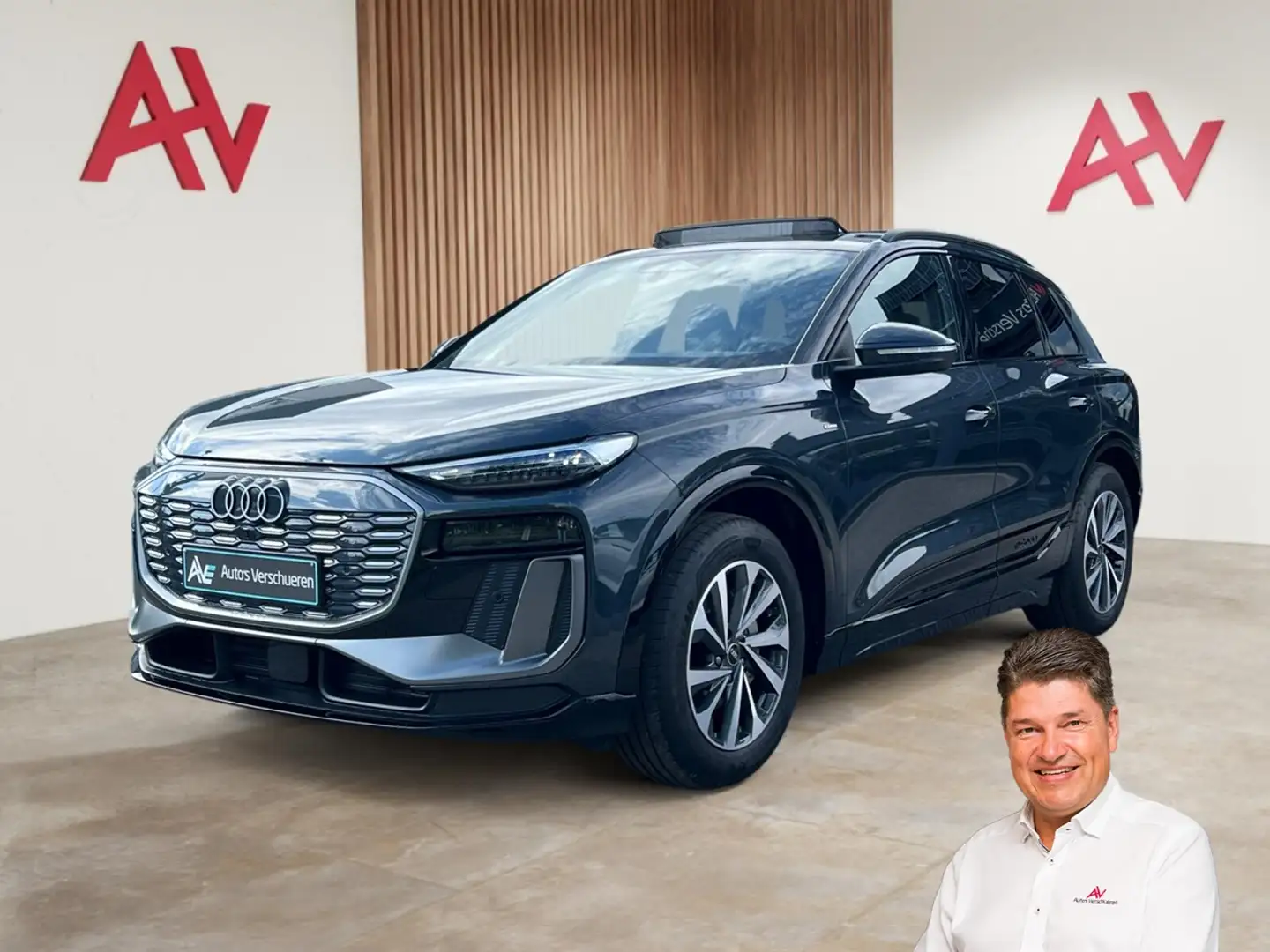 Audi Q6 e-tron S-Line Performance ** Matrix | Pano | Trekhaak Grijs - 1