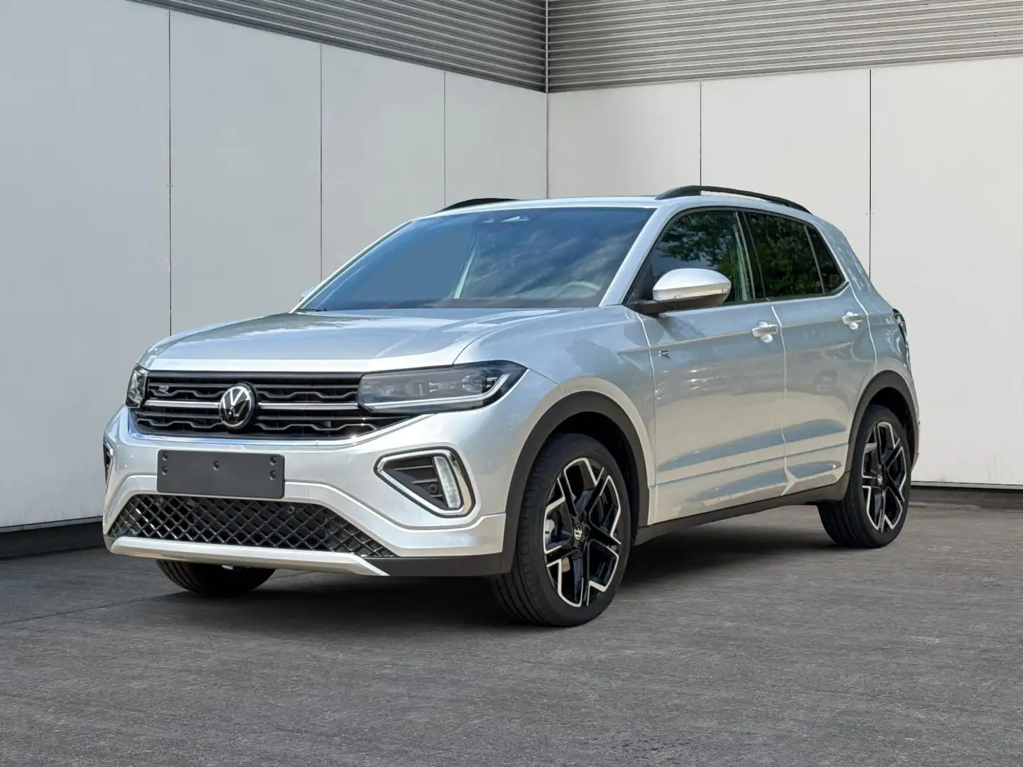 Volkswagen T-Cross R-Line MATRIX+SHZ+KAMERA+ACC+18'' ALU+KESSY+APP... Silber - 1