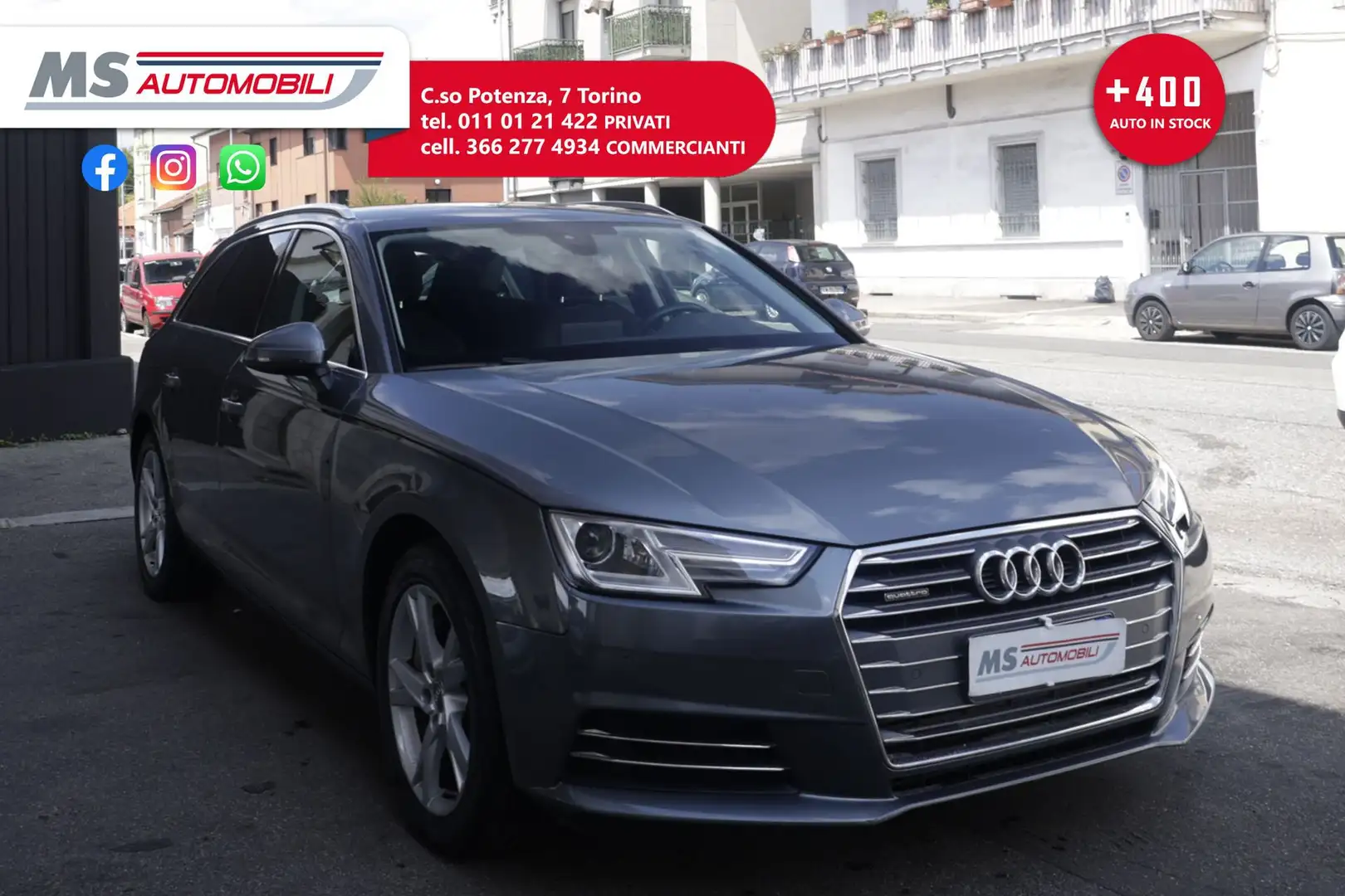 Audi A4 Audi A4 Avant 3.0 TDI 272 CV quattro tiptronic Sp Grigio - 1