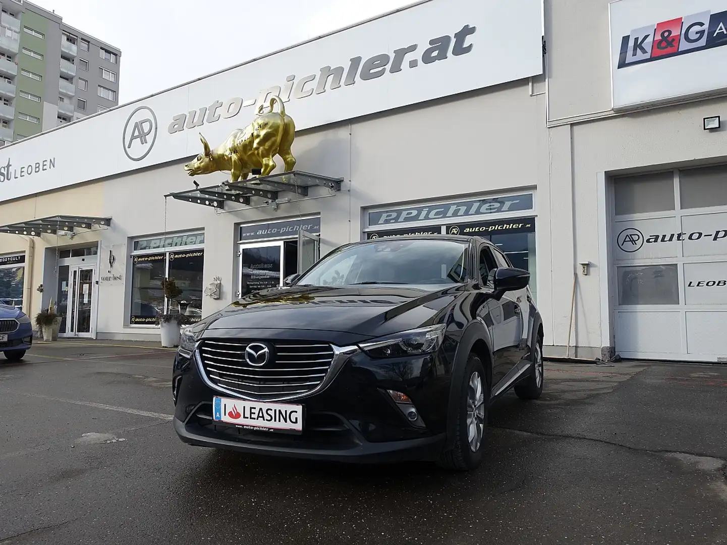 Mazda CX-3 G120 Revolution Aut. Schwarz - 1