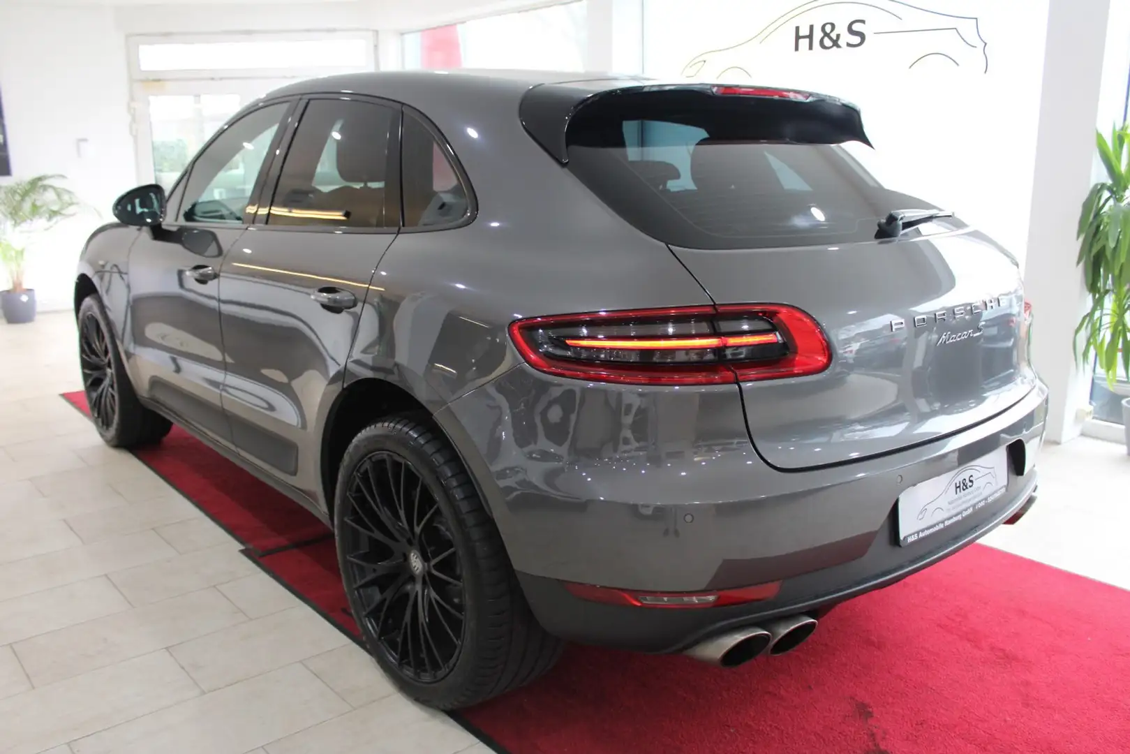 Porsche Macan S Diesel AHK*NAVI*Sport-Chrono-Paket Grau - 2
