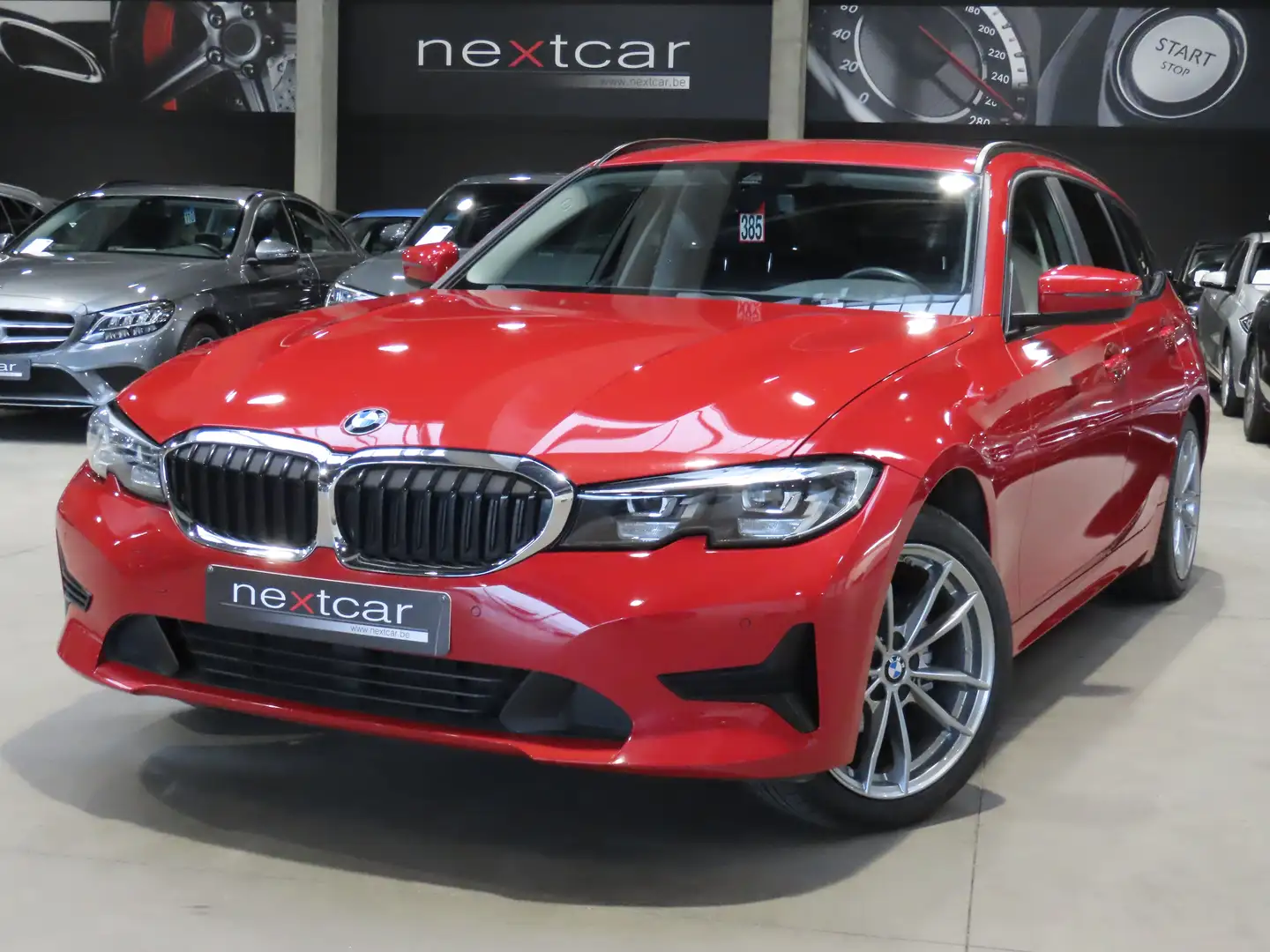 BMW 318 iA Touring G21 **LED-NAVI-SIEGES SPORT-DIGITAL** Rouge - 1