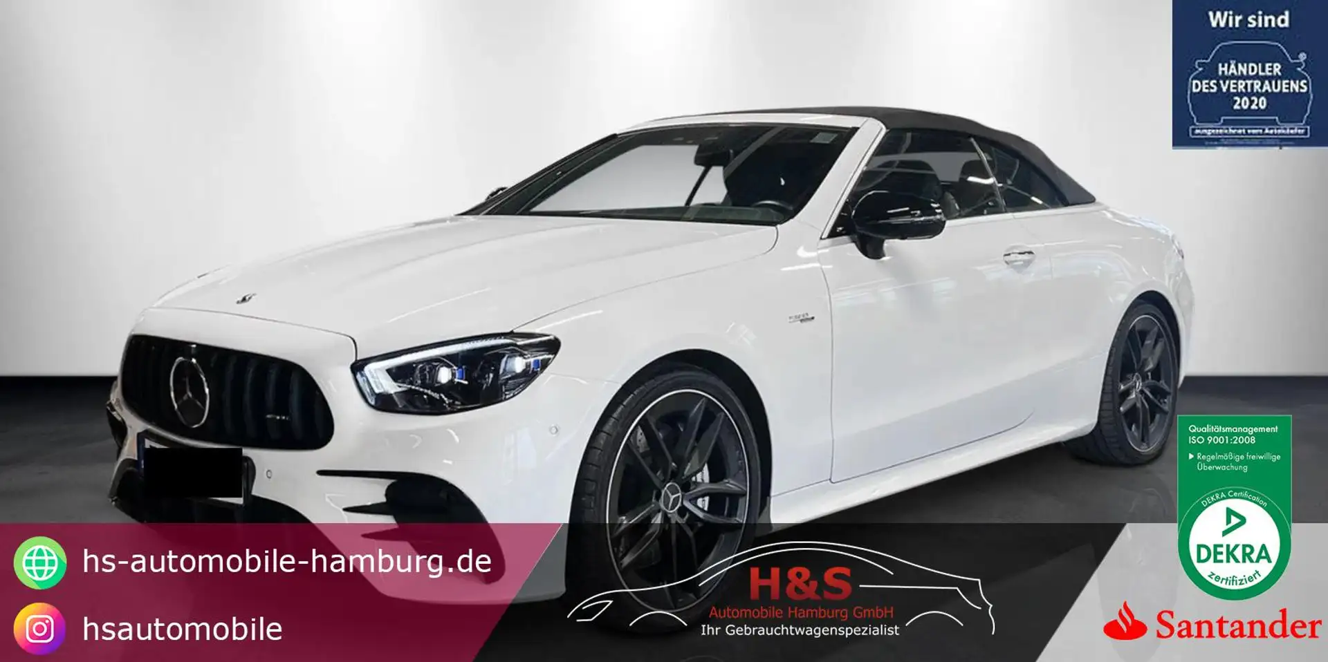 Mercedes-Benz E 53 AMG 4Matic Weiß - 1