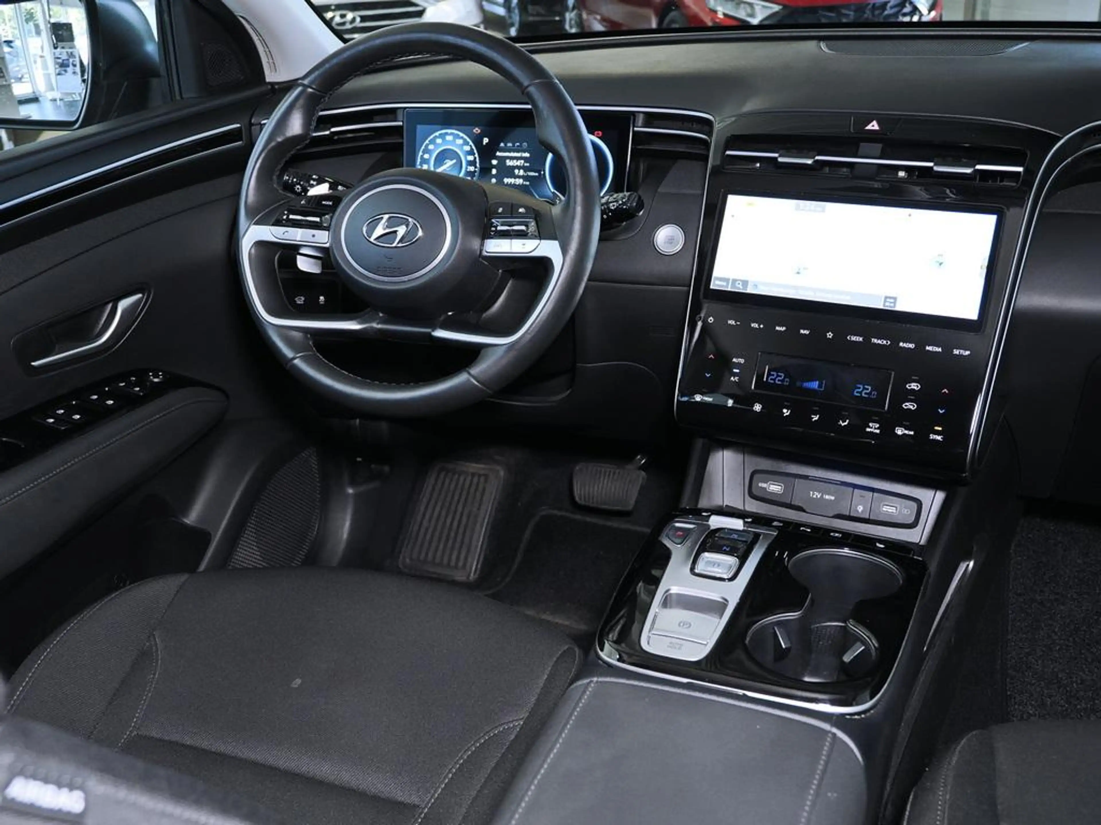 Hyundai TUCSON 1.6 CRDI PRIME 4WD SHZ LHZ HUD NAVI LED — photo 11