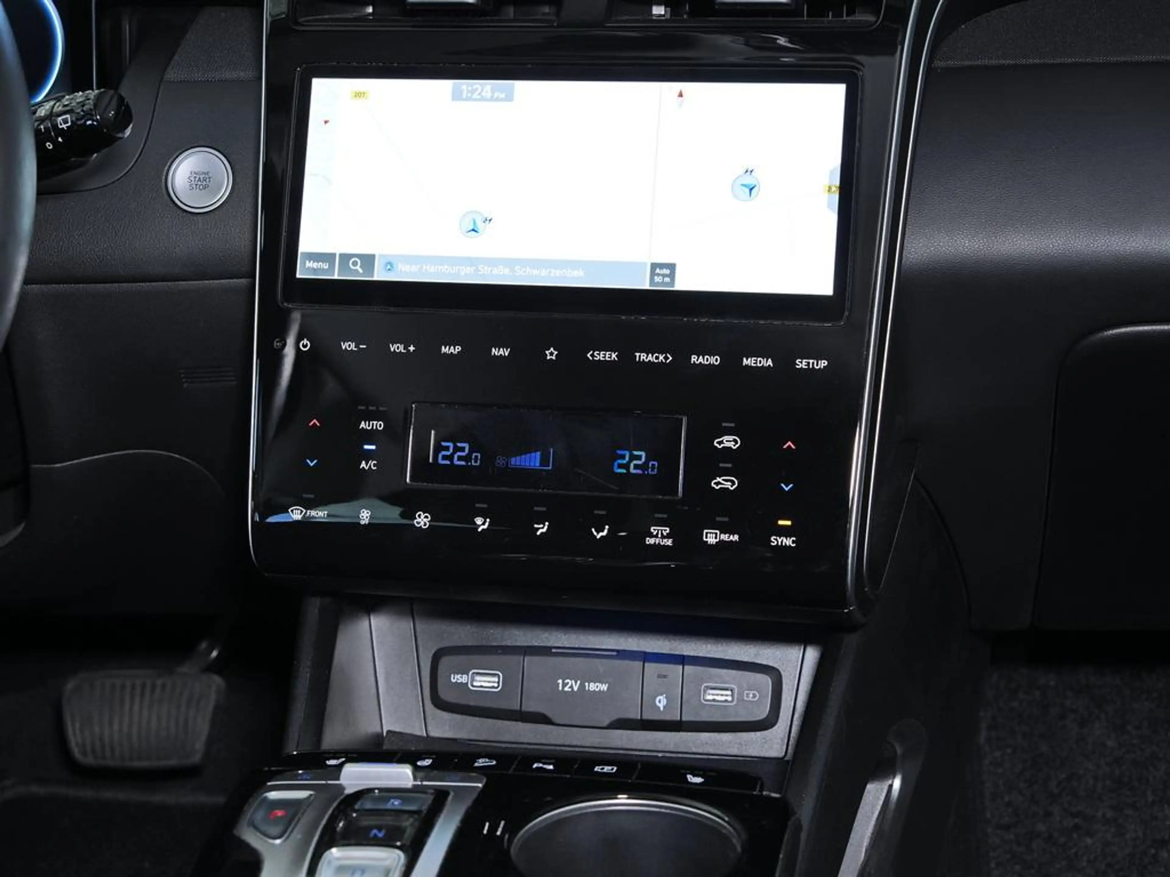 Hyundai TUCSON 1.6 CRDI PRIME 4WD SHZ LHZ HUD NAVI LED — photo 12