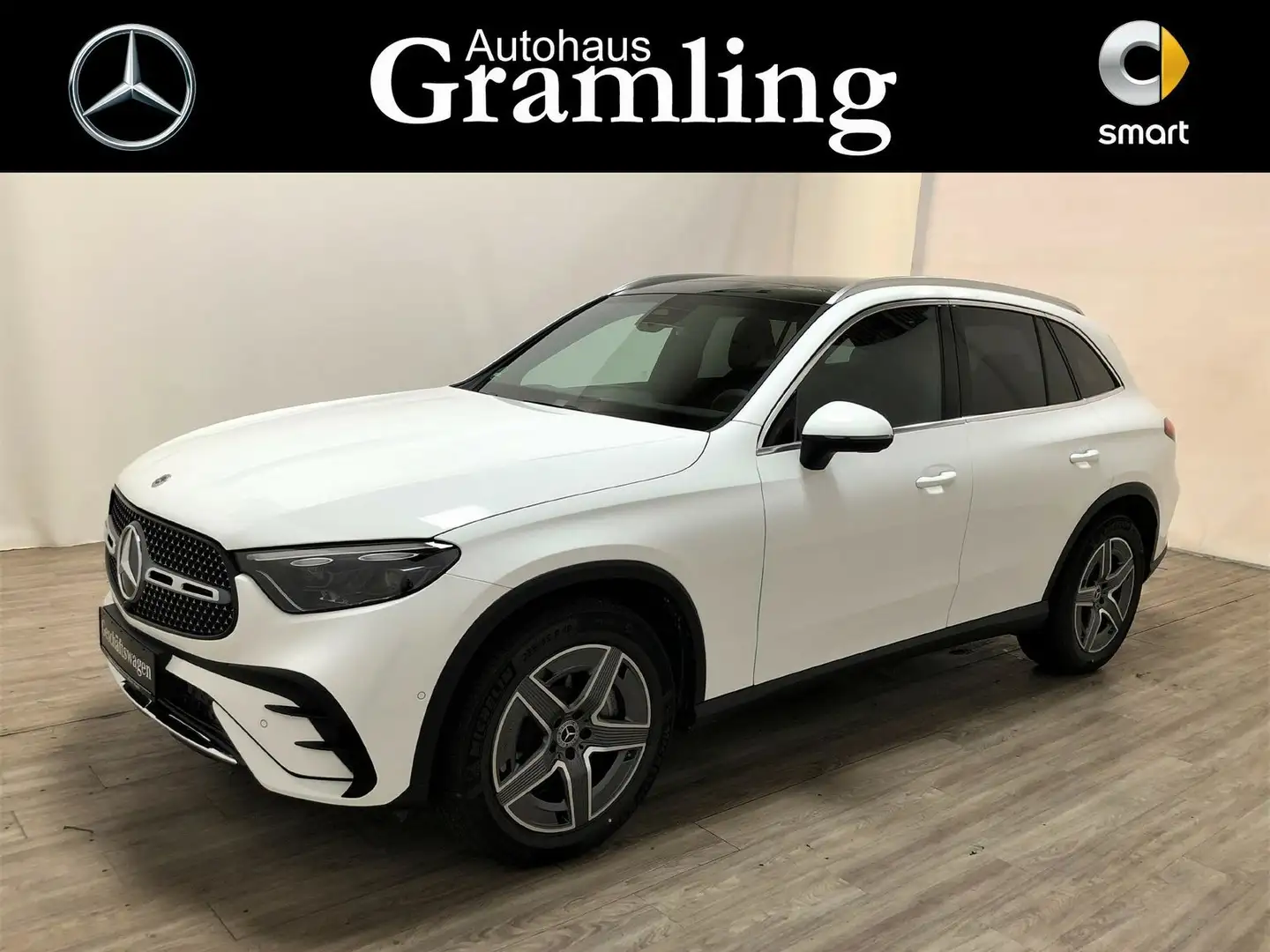 Mercedes-Benz GLC 220 d 4M AMG *Kamera*AHK*Pano*DIGITAL LIGHT* Weiß - 1