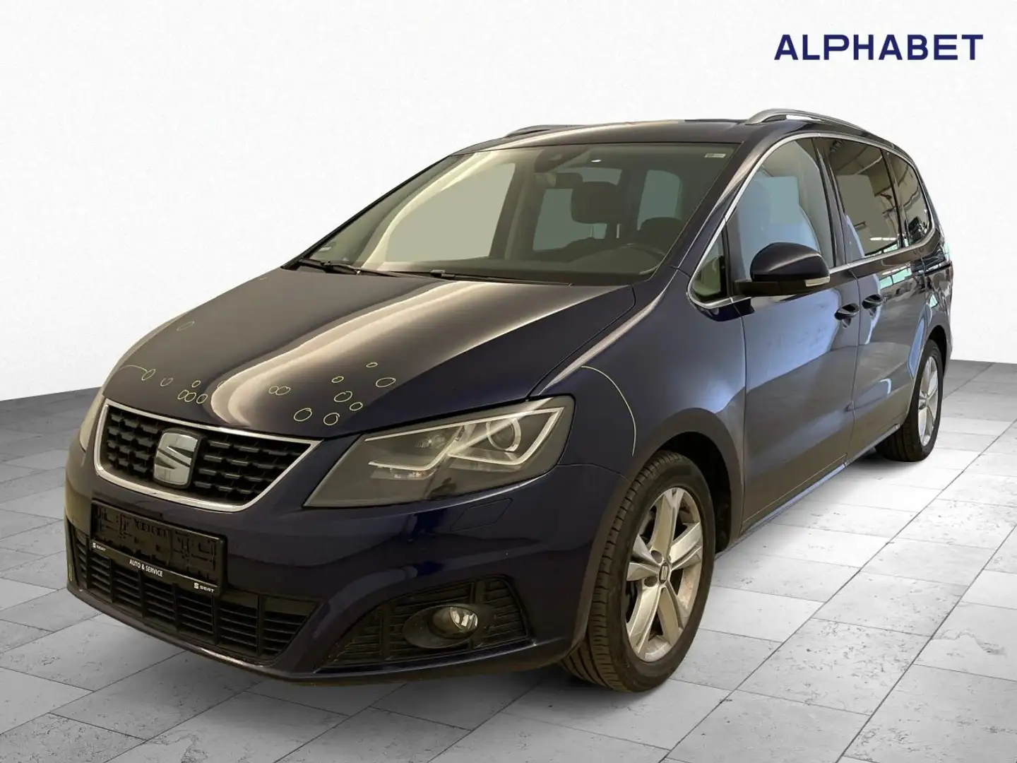 SEAT Alhambra 2.0 TDI Xcellence 7-Sitze 7Sitz Blau - 1