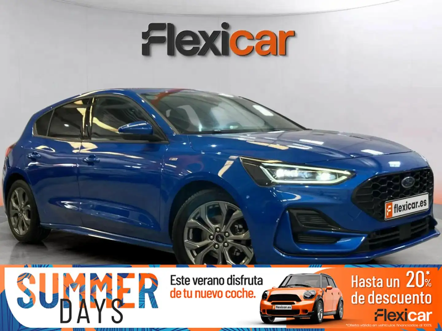 Ford Focus 1.0 Ecob. MHEV 92kW ST-Line Design SIP Azul - 1