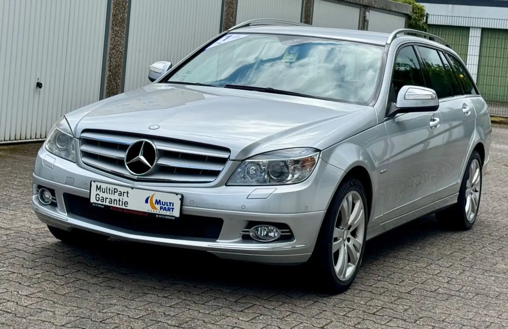 Mercedes-Benz C 220 T CDI Avantgarde.Leder.Navi.Xenon Silber - 2