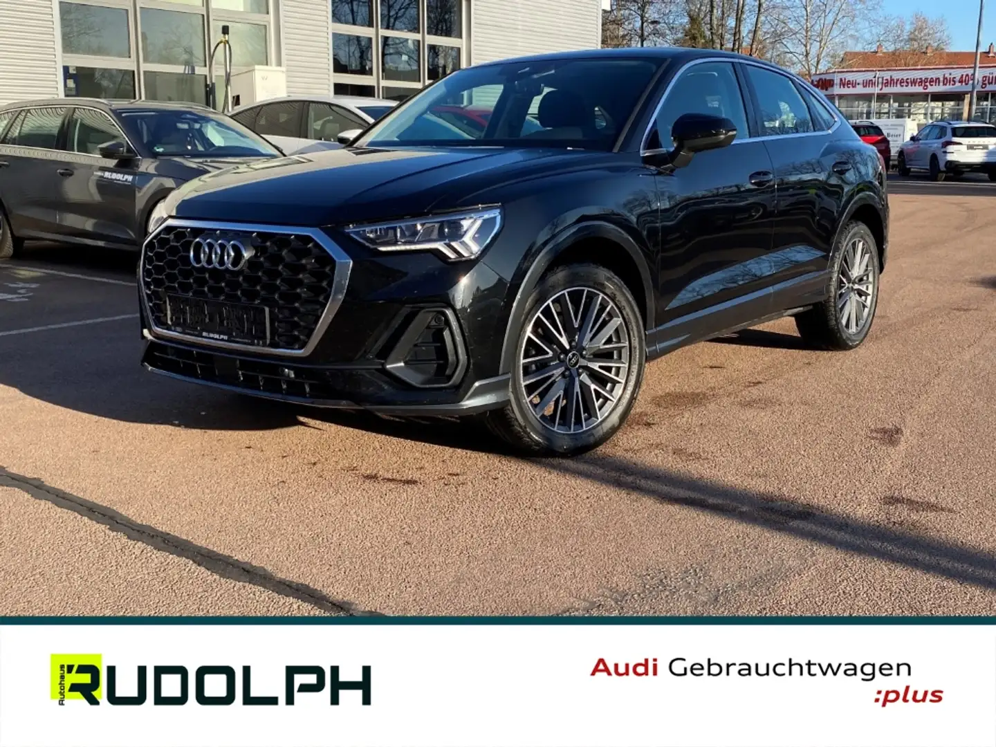 Audi Q3 Sportback 35 TDI S-tronic LED NAVI PDCv+h SHZ Schwarz - 1