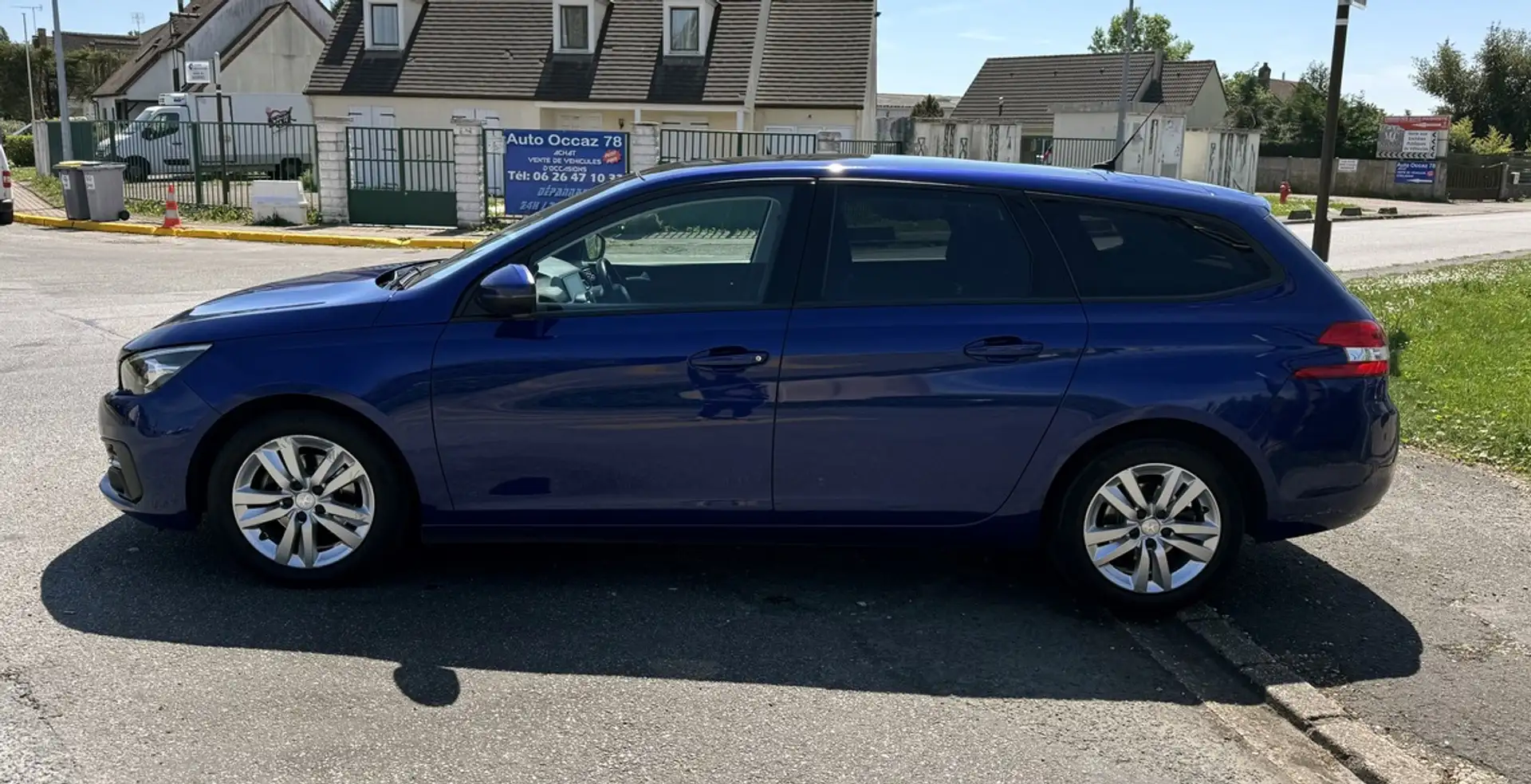 Peugeot 308 1.5 BLUEHDI 130CV EAT8 TOIT PANORAMIQUE DISTRIBUTI Bleu - 2
