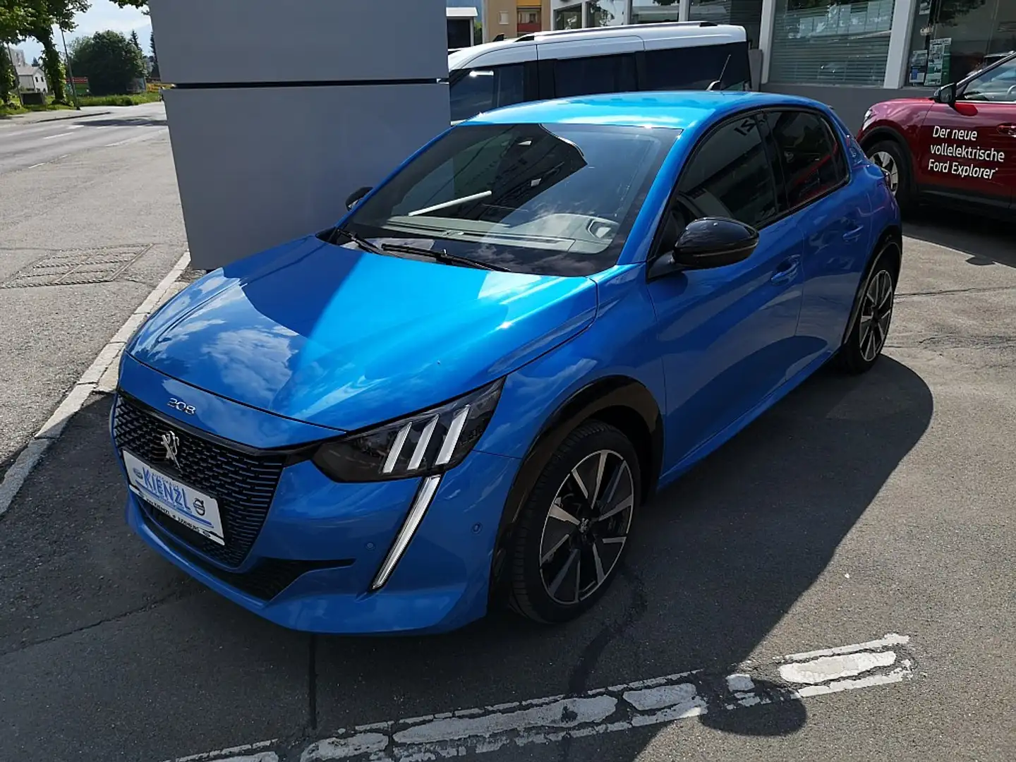 Peugeot e-208 208 e Blau - 1