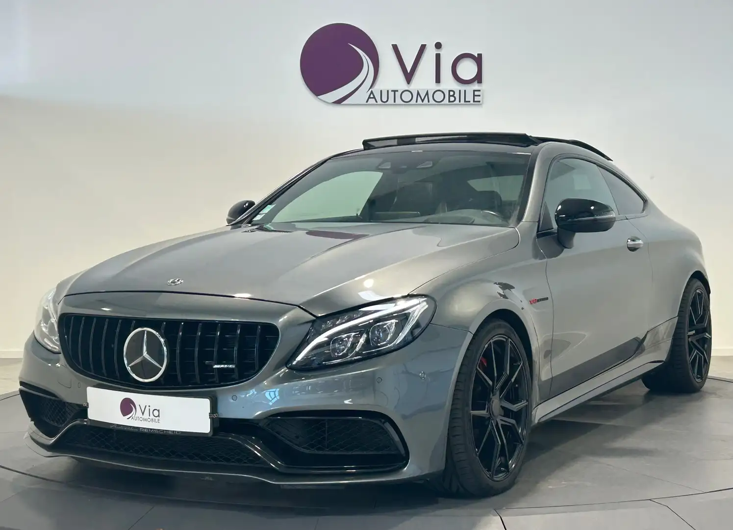 Mercedes-Benz C 63 AMG 63 Mercedes-AMG Speedshift MCT AMG EXCELLENT ETAT Gris - 1