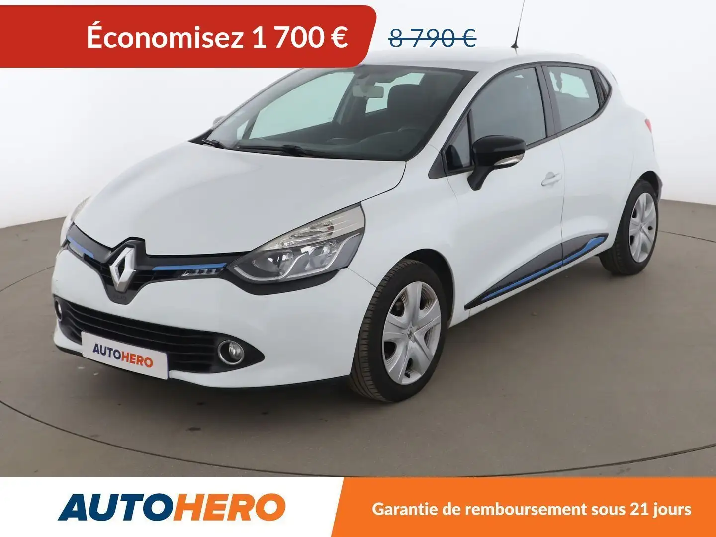 Renault Clio 1.2 Zen Blanc - 1