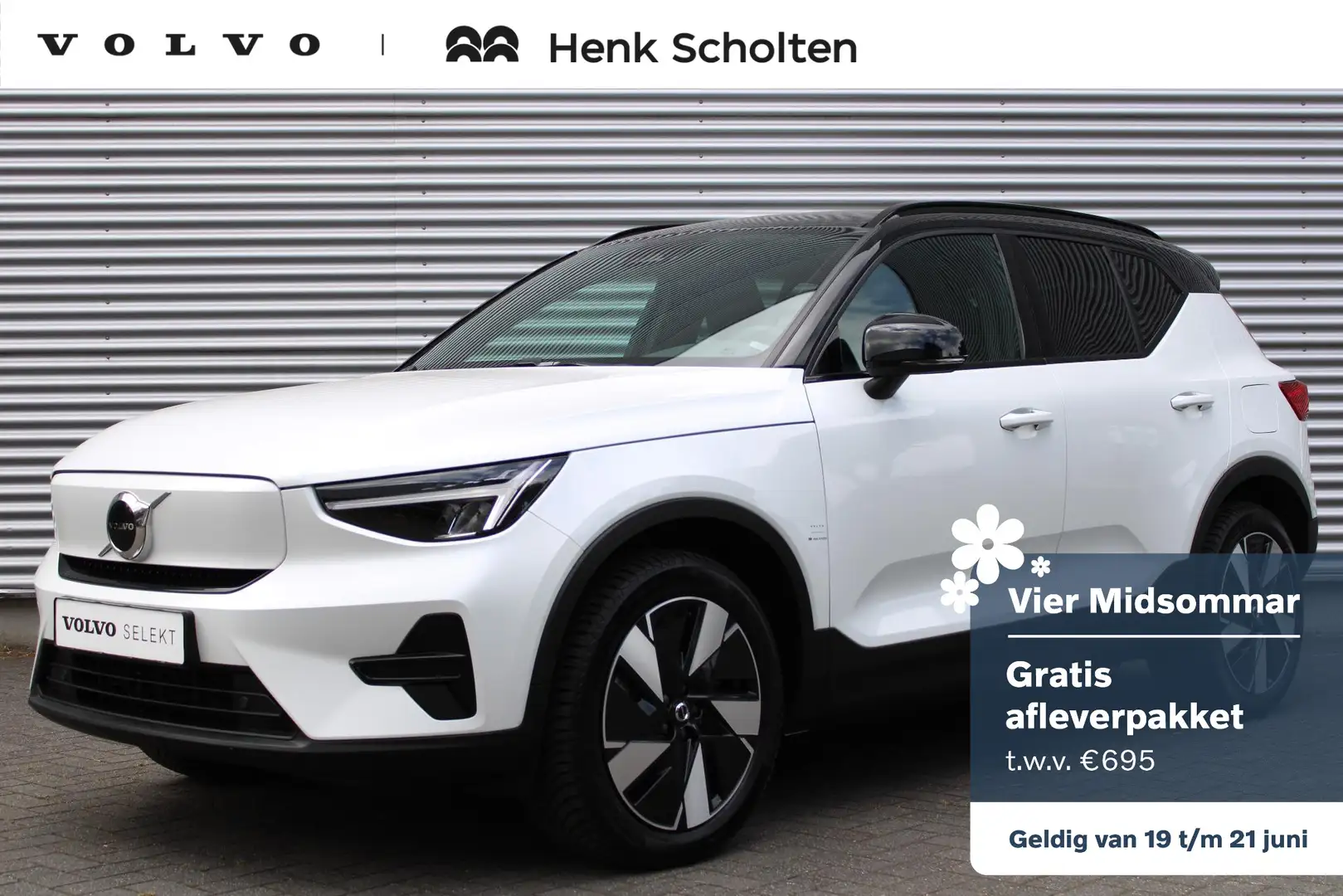 Volvo XC40 Recharge Twin Plus 82 kWh | Achteruitrijcamera | H Blanc - 1
