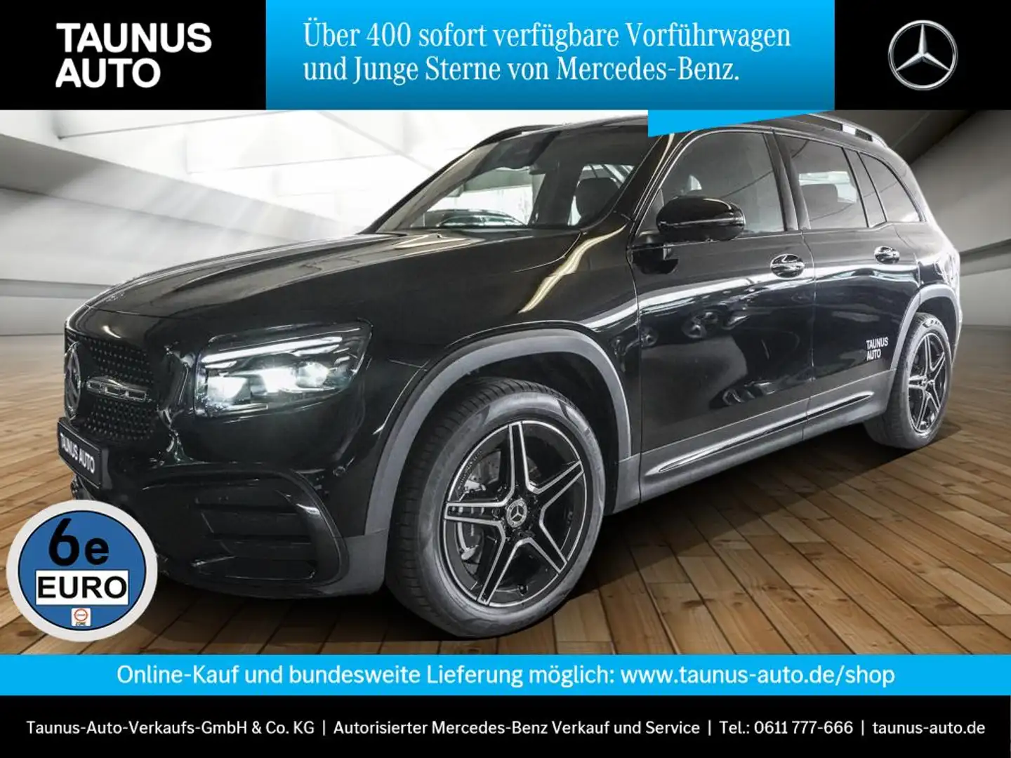 Mercedes-Benz GLB 200 AMG-NIGHT-MULTIBEAM-PANO-AHK-UVP 63.500,- Černá - 1