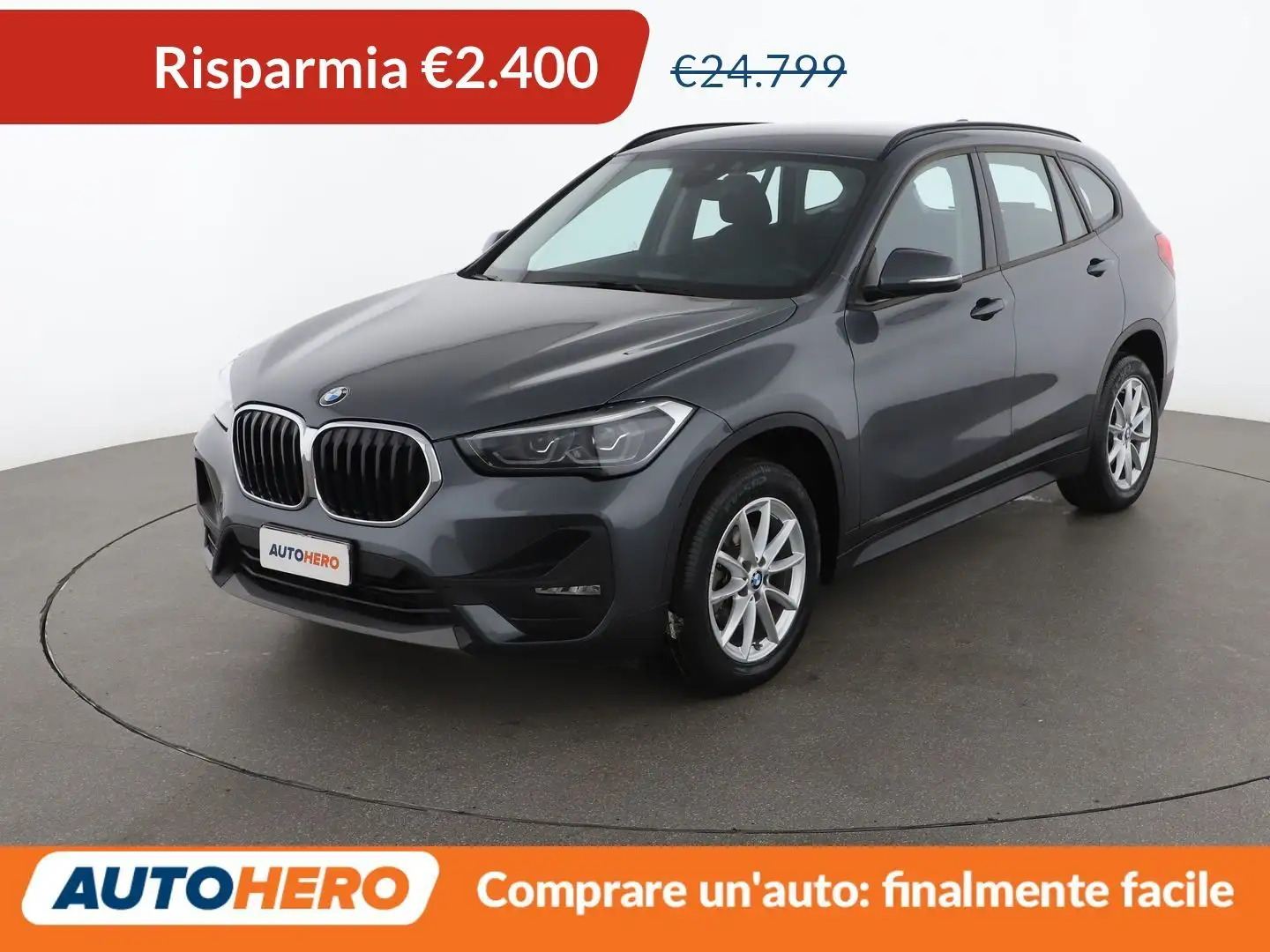 BMW X1 sDrive 16d Advantage Grau - 1