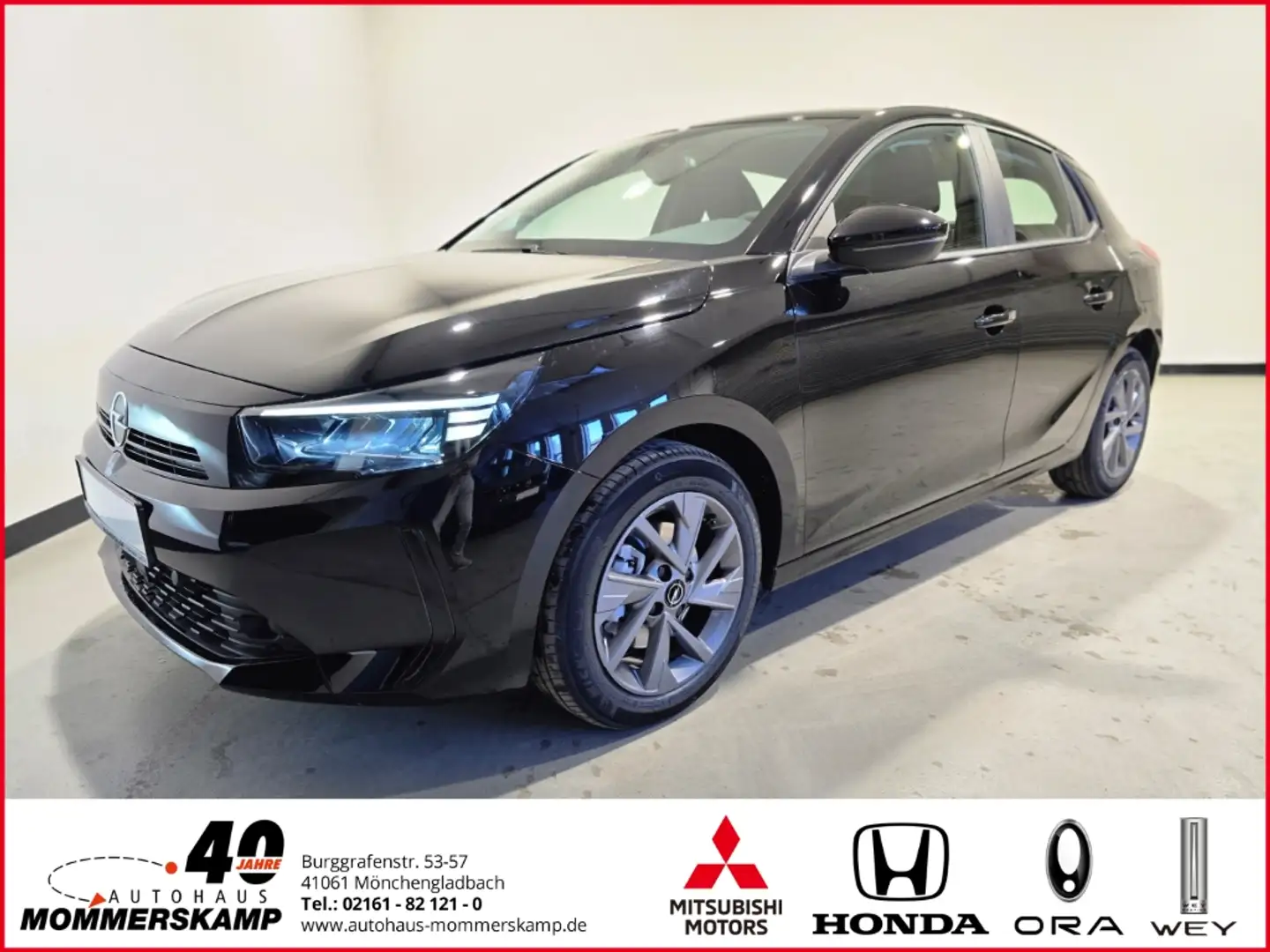 Opel Corsa F Edition 1.2 Turbo+PDC+Android Auto+Carplay+SitzH Negro - 1