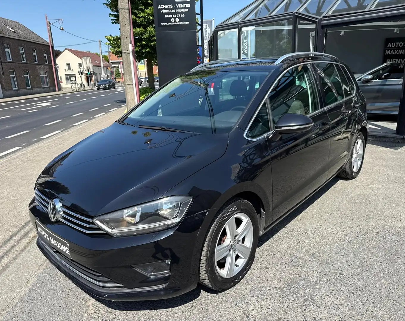 Volkswagen Golf Sportsvan 1.2 TSI / Navigation / Euro 6 / Garantie 12 mois Noir - 1