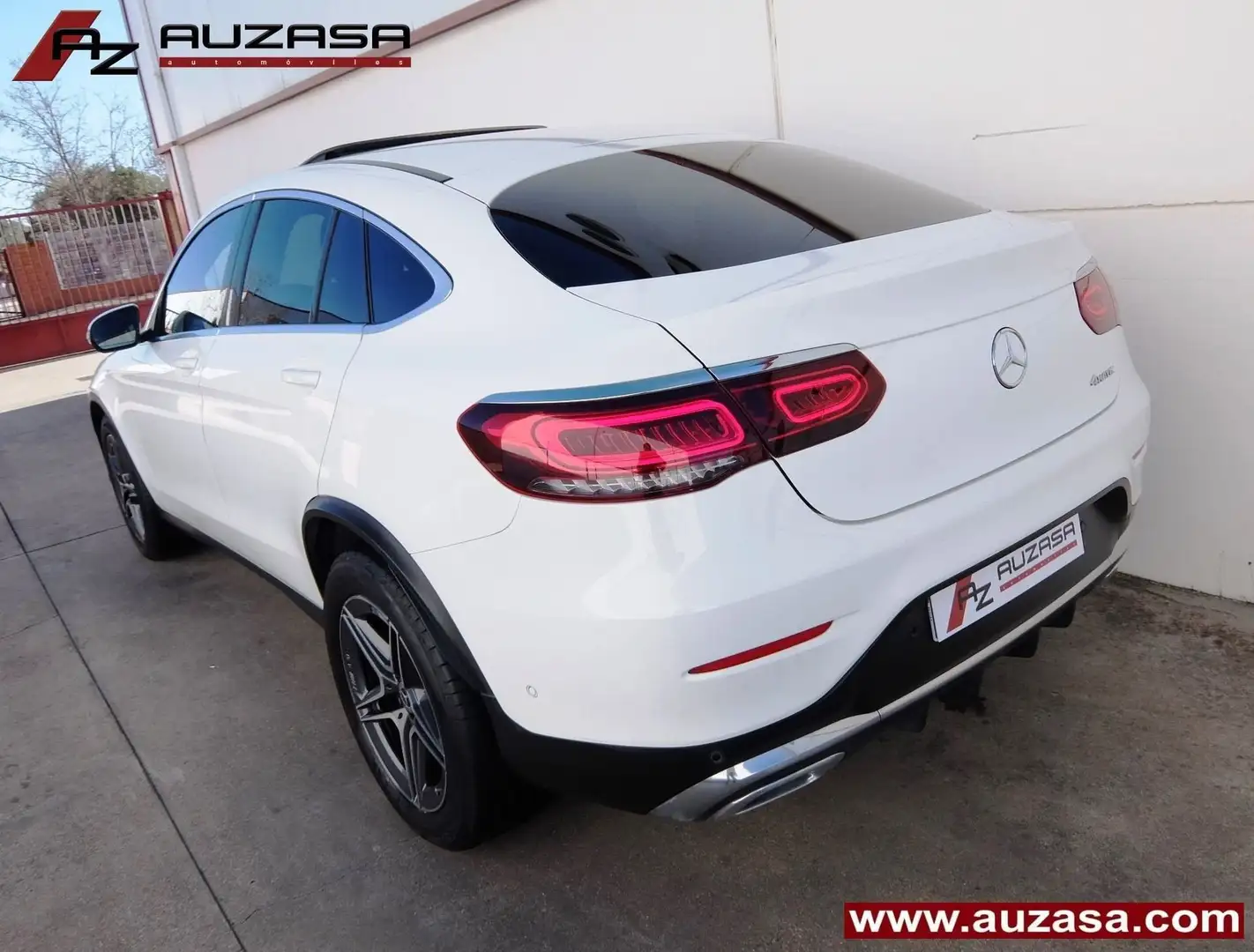 Mercedes-Benz GLC 300 Coupé 300d 4Matic 9G-Tronic Blanco - 2