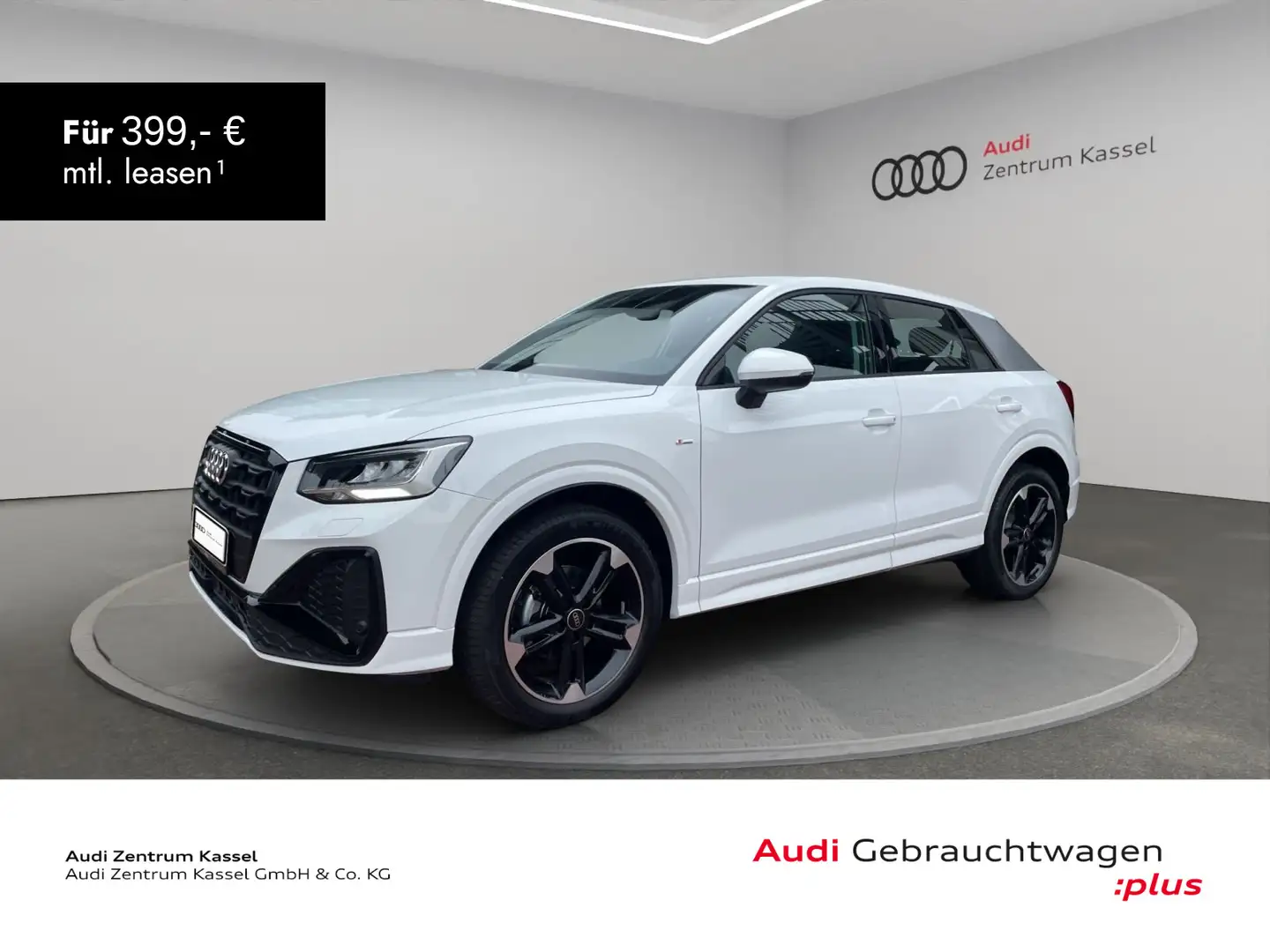 Audi Q2 35 TFSI S line LED virtual Co. Klima Carplay Weiß - 1