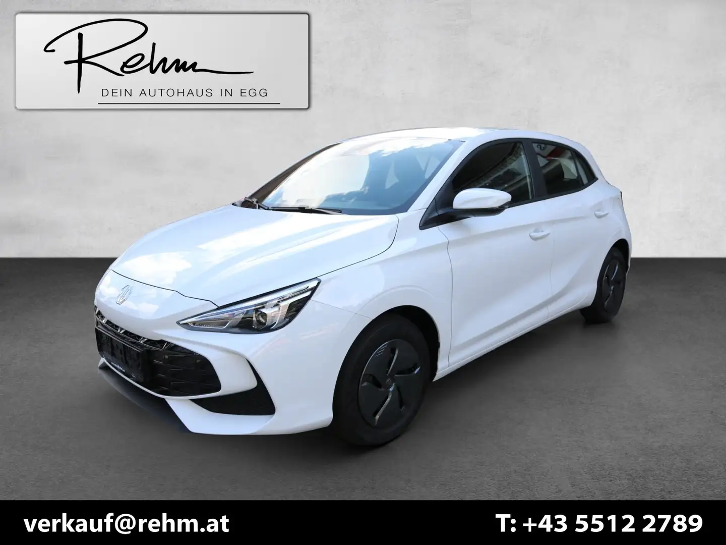 MG MG3 Hybrid+ Standard RFK ACC Weiß - 1