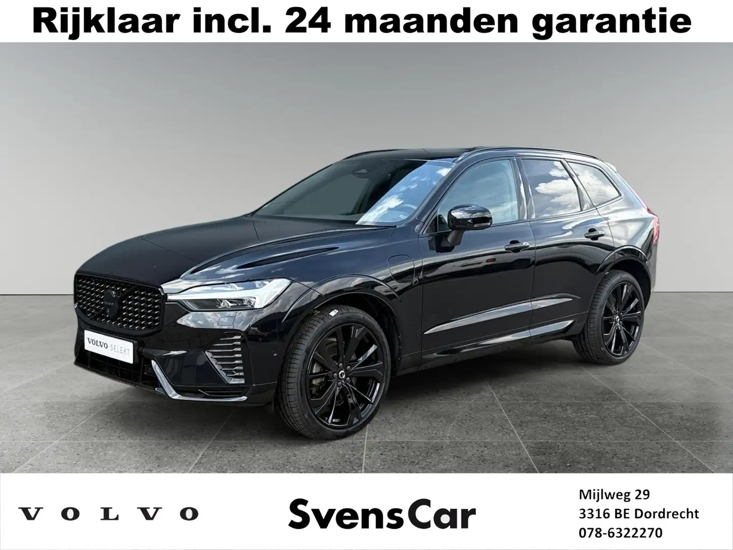 Volvo XC60 2.0 T8 Plug-in hybrid AWD Plus Black Edition | Ext Zwart - 1