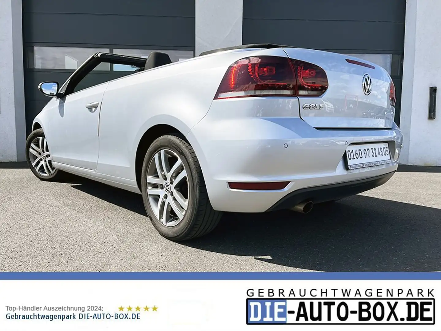 Volkswagen Golf Cabriolet GTI | AHK | TÜV NEU | Service NEU | Bluetooth Plateado - 2